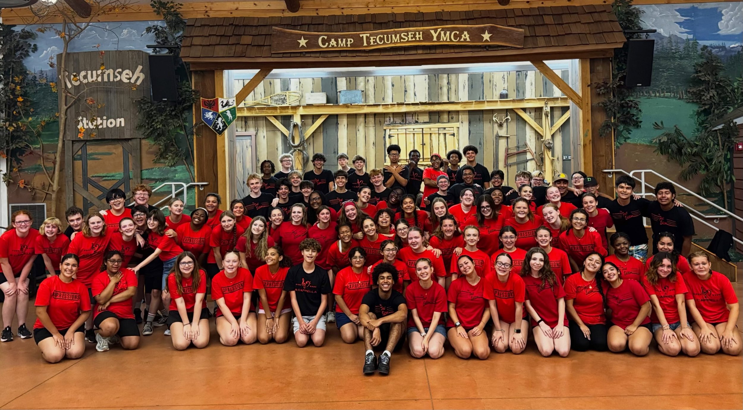 Coming to a stage near you&hellip;the 2026-2027 Lafayette Jefferson A Cappella, Expressions, and First Edition. Camp Tecumseh was a magical weekend of music, dance, friends, and fun. Looking forward to an amazing year! ❤️🖤