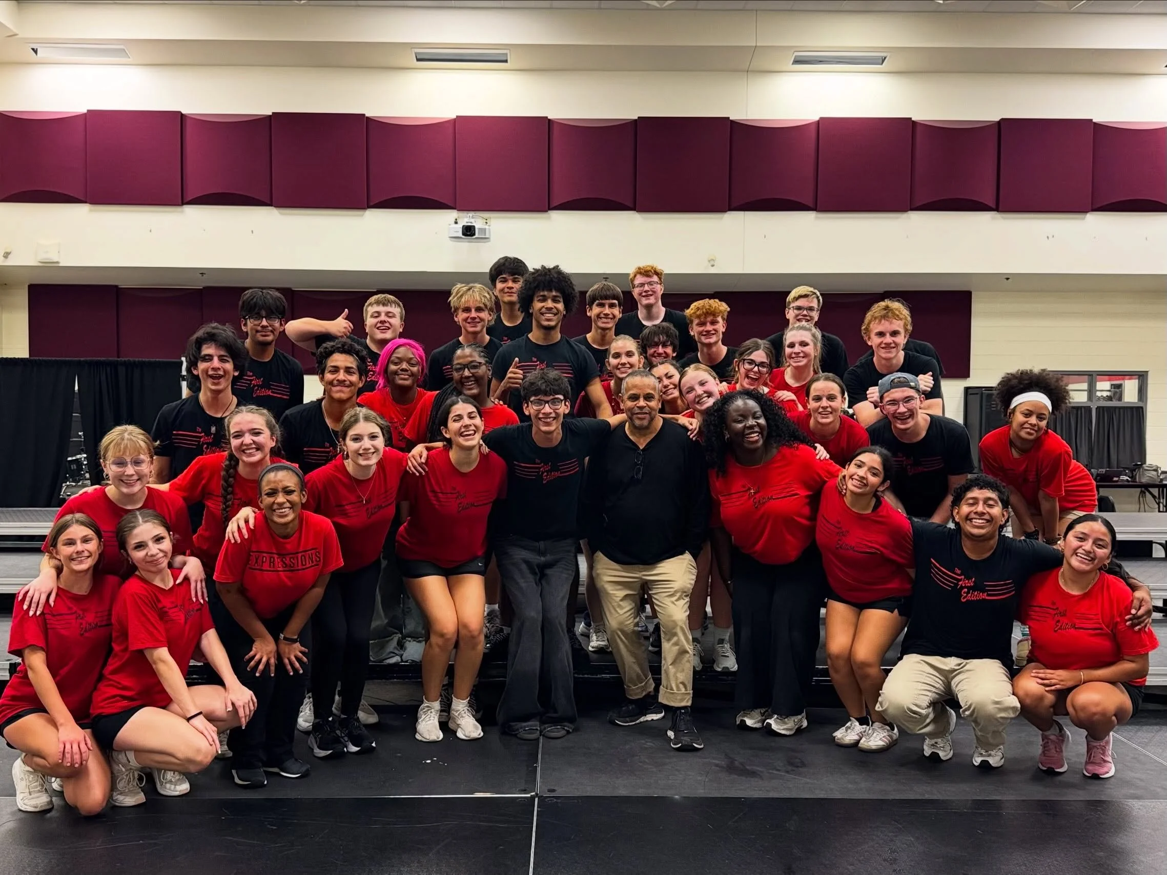First Edition had an amazing rehearsal tonight with the legend himself, Brent &ldquo;Woody&rdquo; Holland. He worked a couple of our throwback numbers for the upcoming Masquerade Ball fundraiser. Hope to see you there! More information available at j