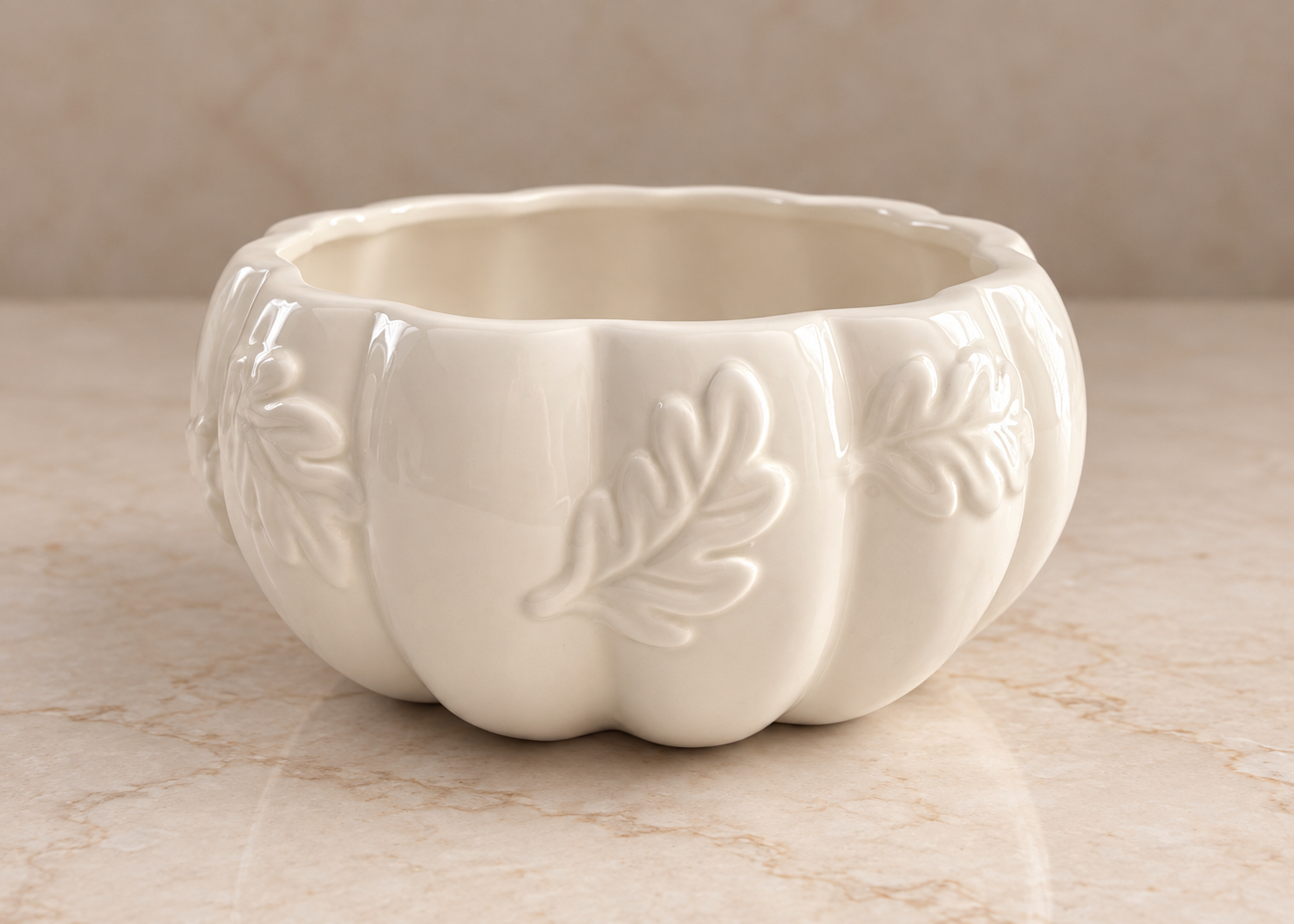Porcelain Pumpkin