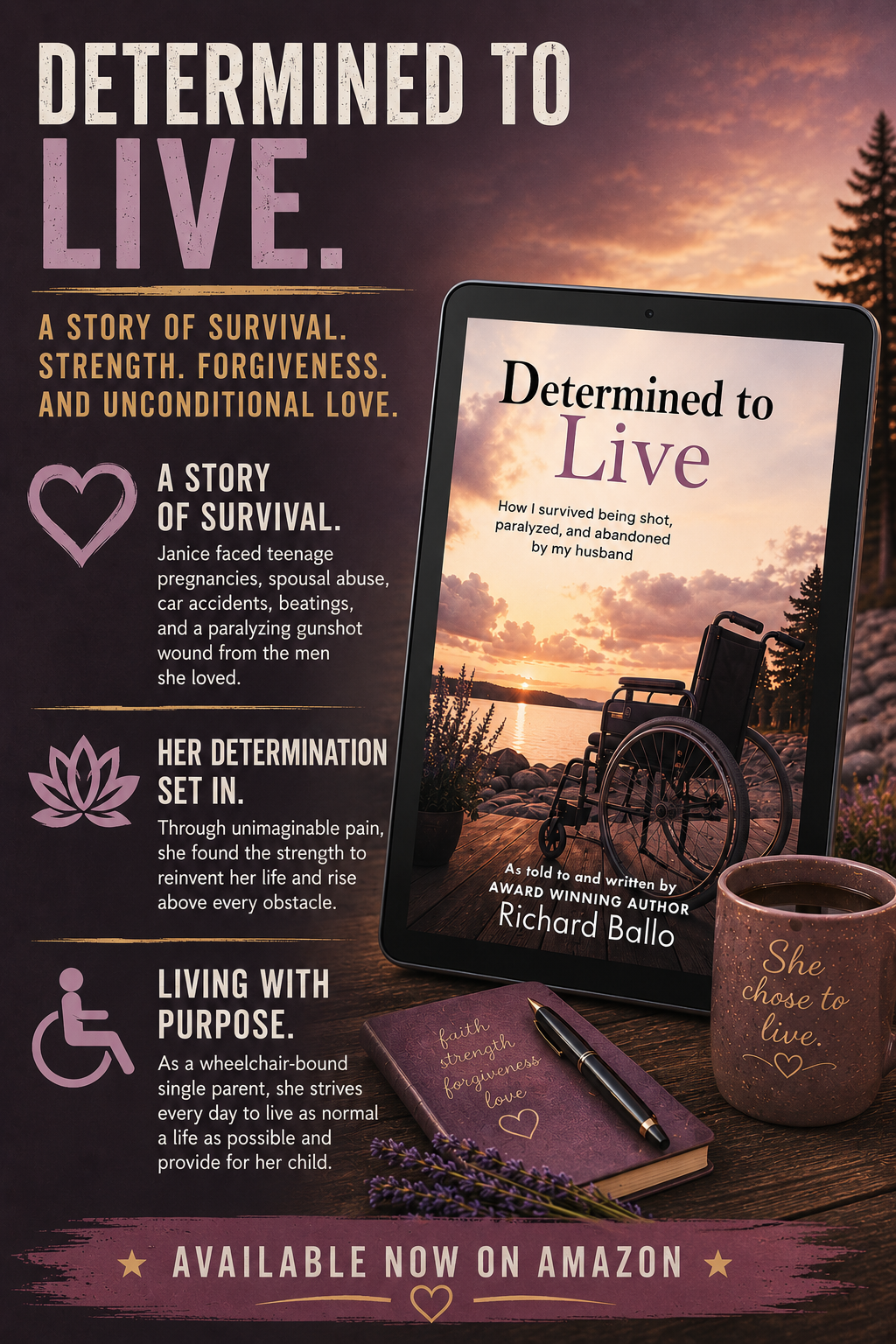 Determined to Live