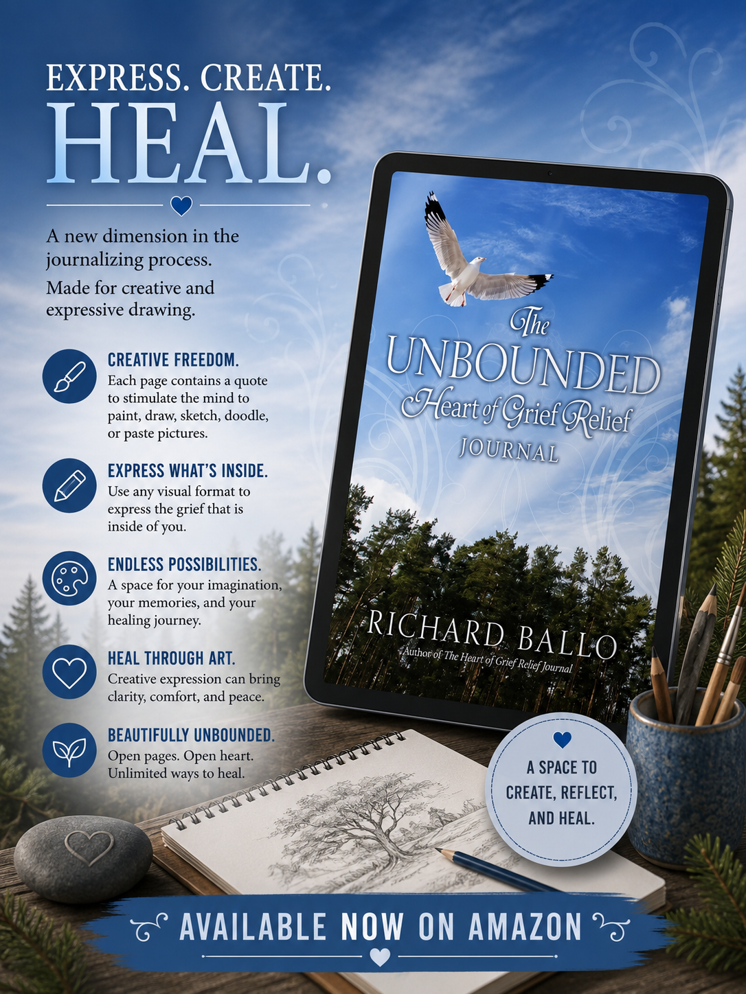 The Unbounded Heart of Grief Relief Journal
