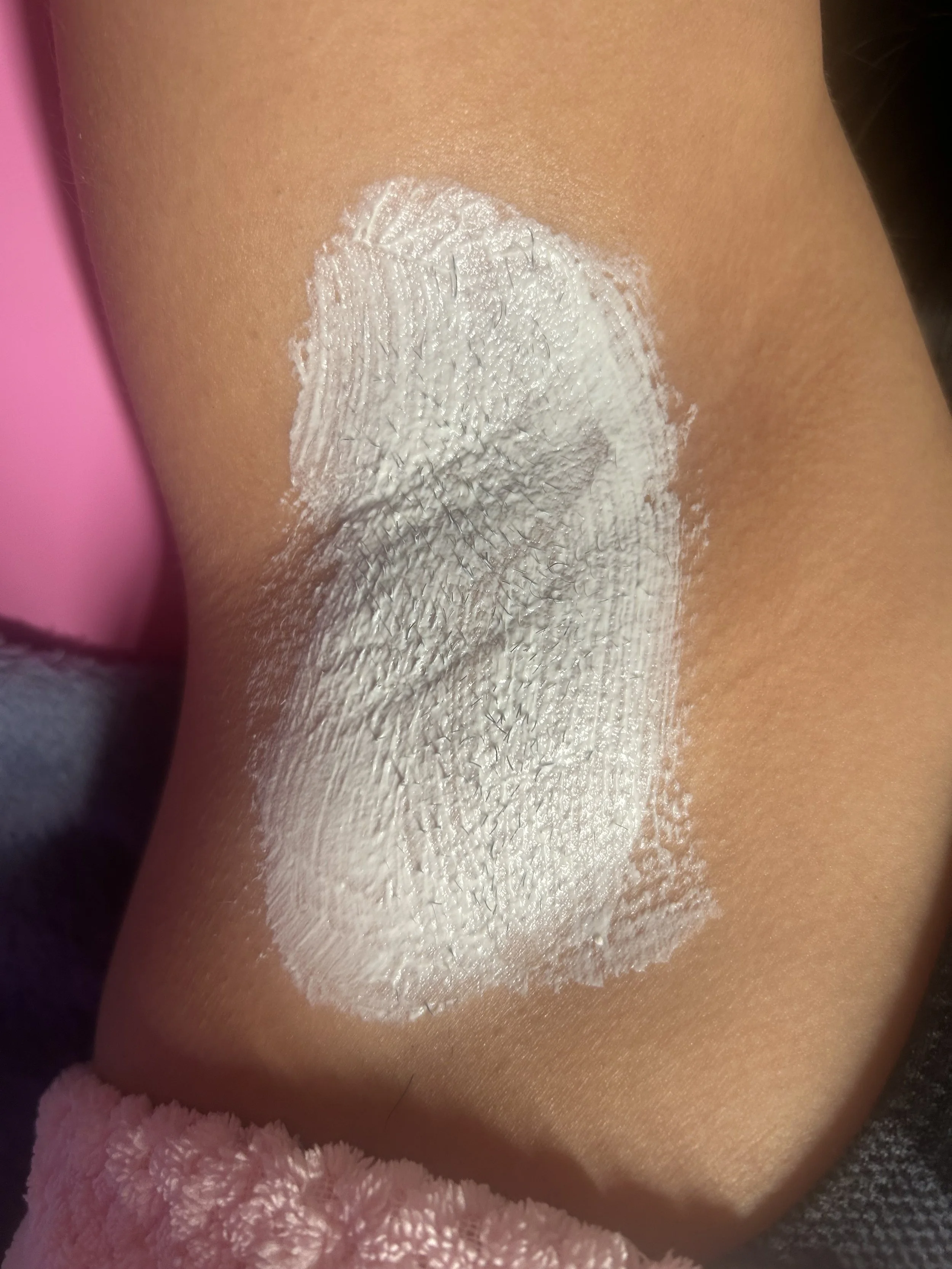 Underarm wax