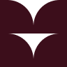 A dark, stylized animal face, possibly a bat or fox, with sharp eyes and pointed ears.