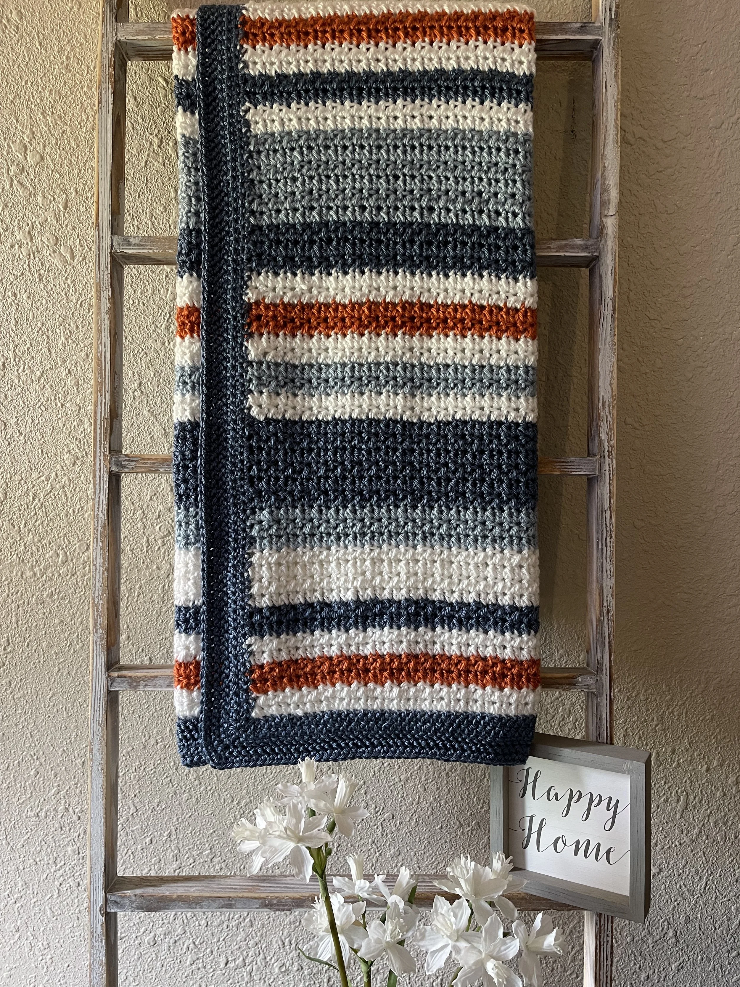 Country Stipes Baby Blanket