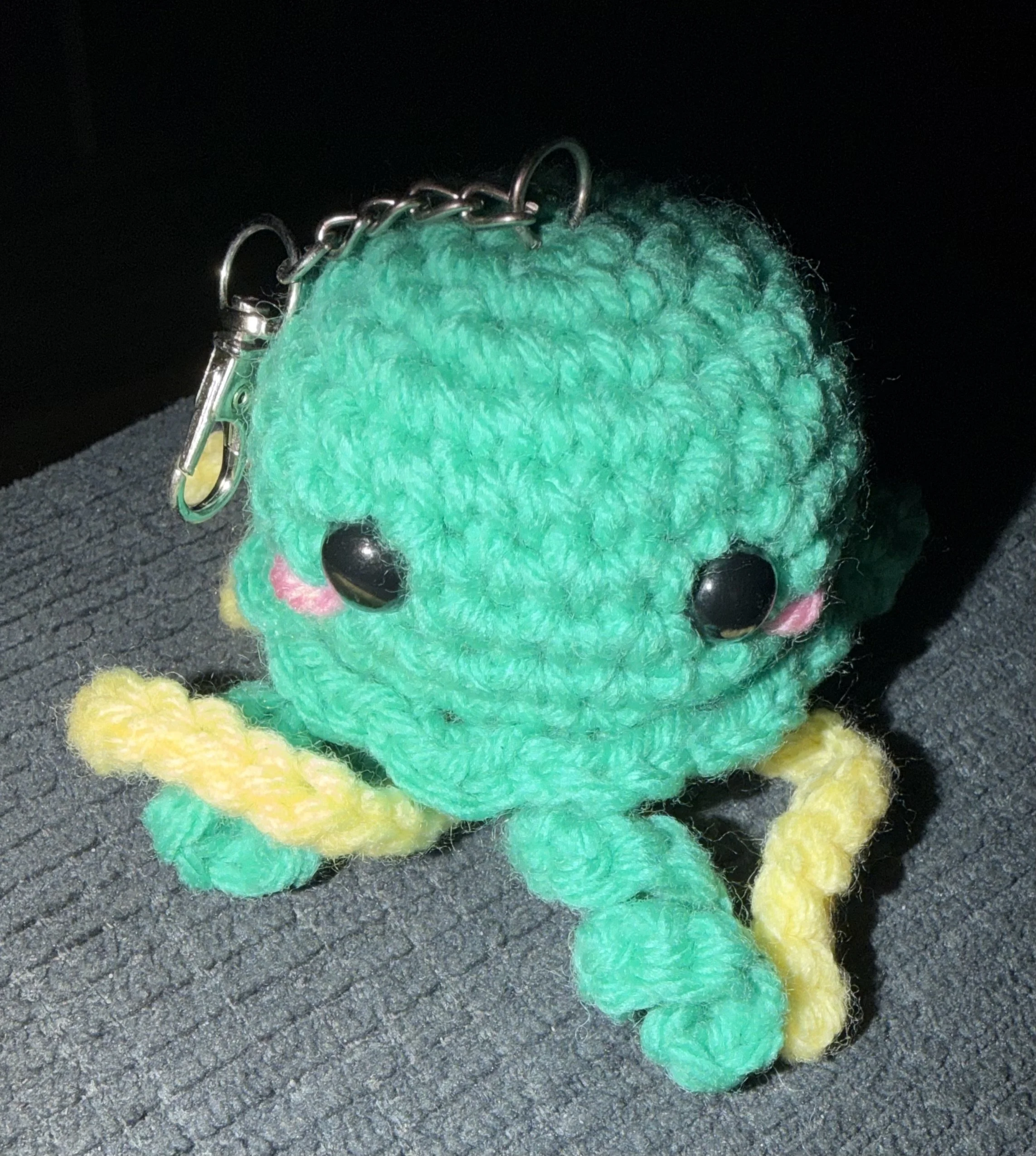 Jules the Jellyfish Keychain