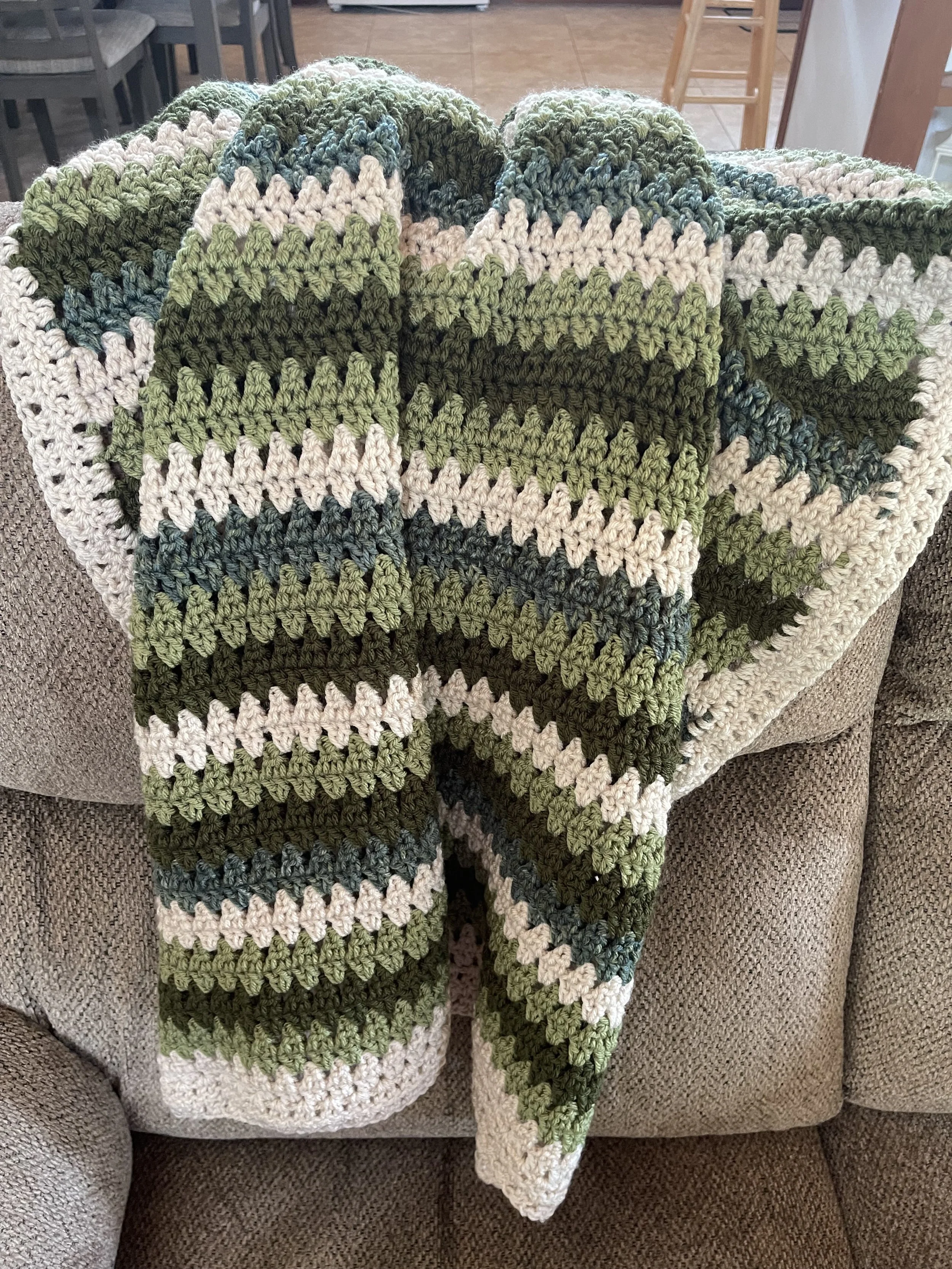 Mod Granny Baby Blanket