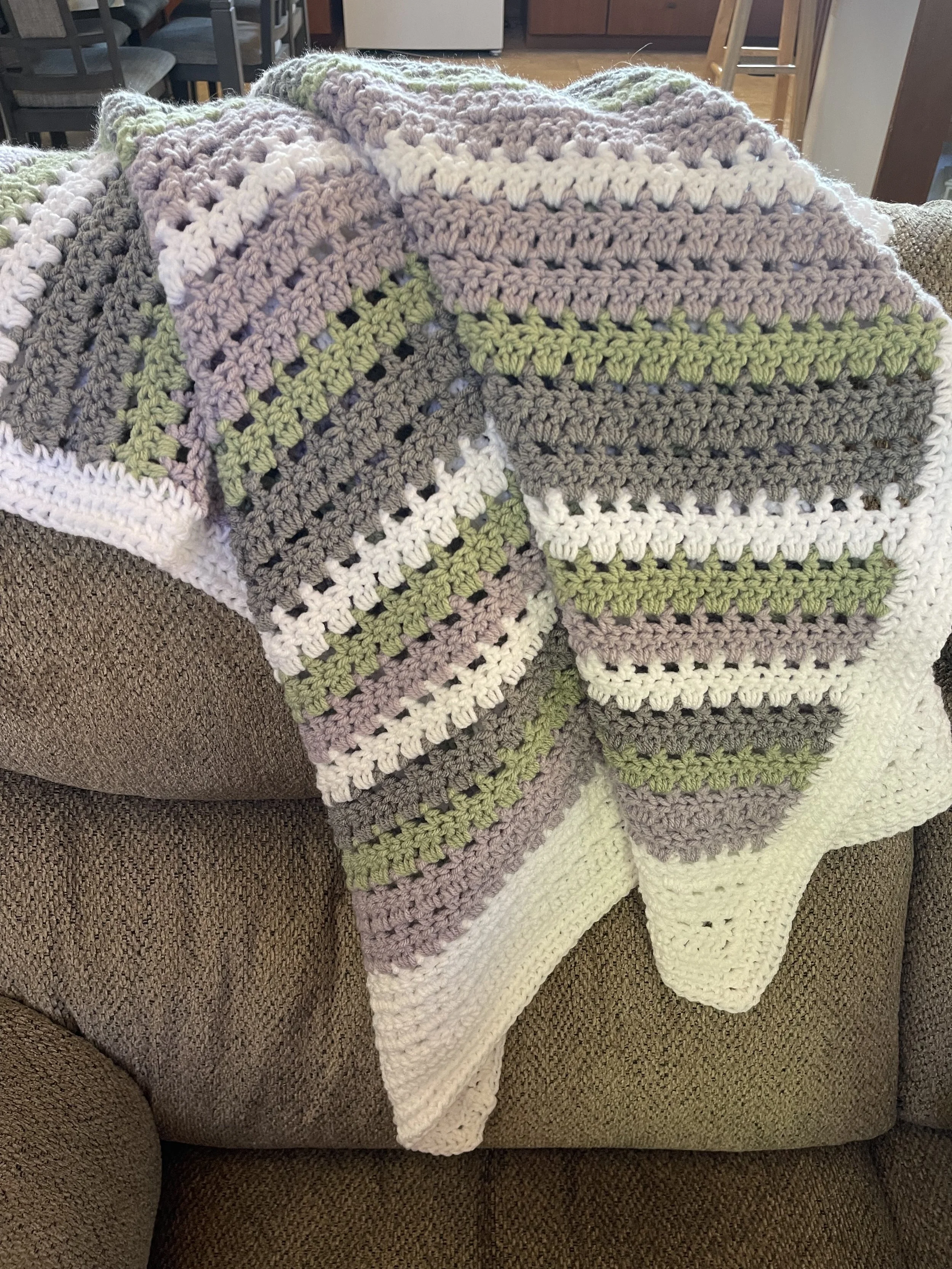 Urban Stripes Baby Blanket