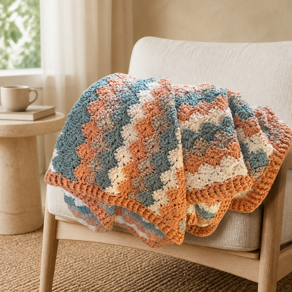 Harlequin Baby Blanket