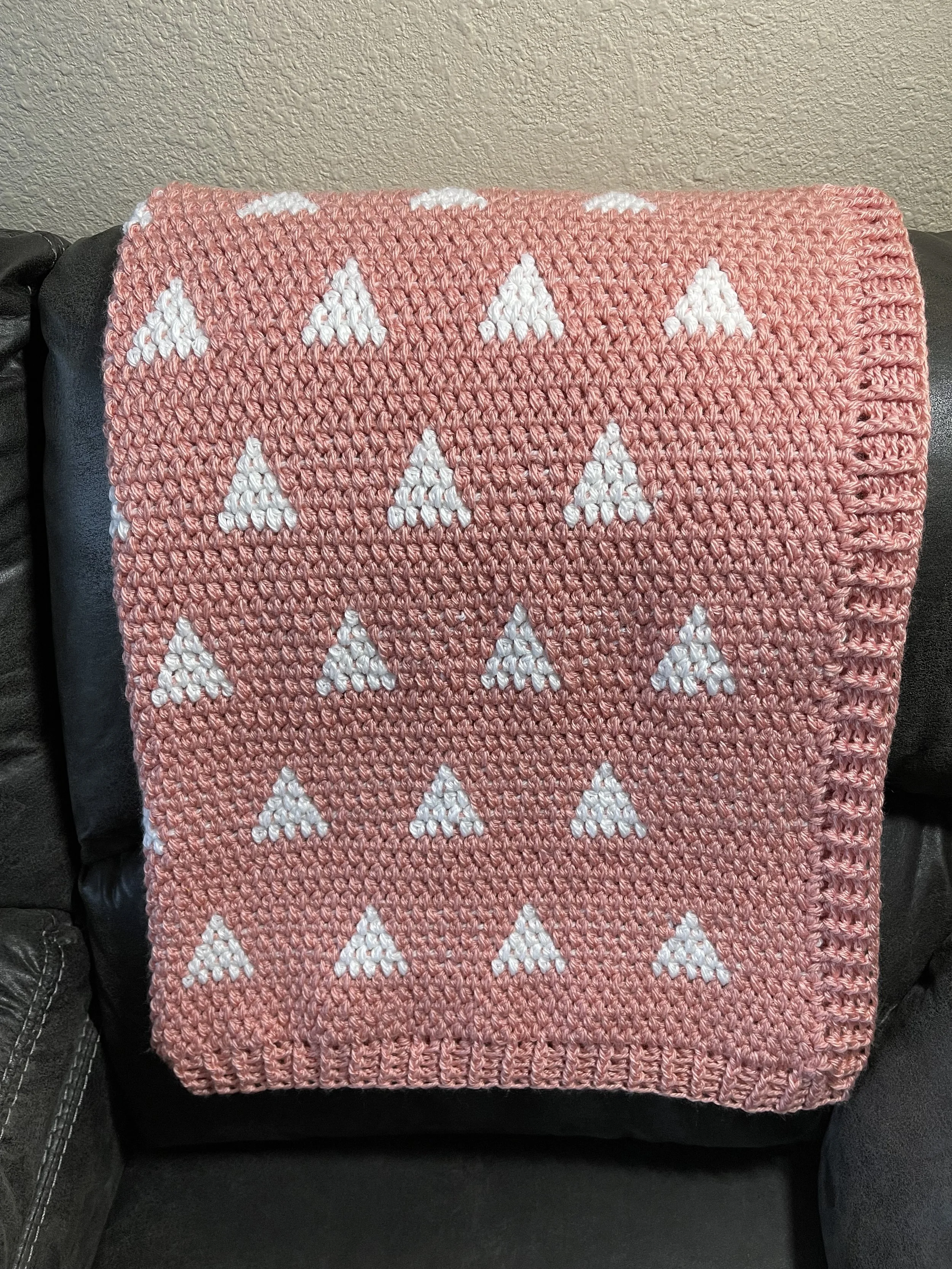 Mountain Peaks Baby Blanket