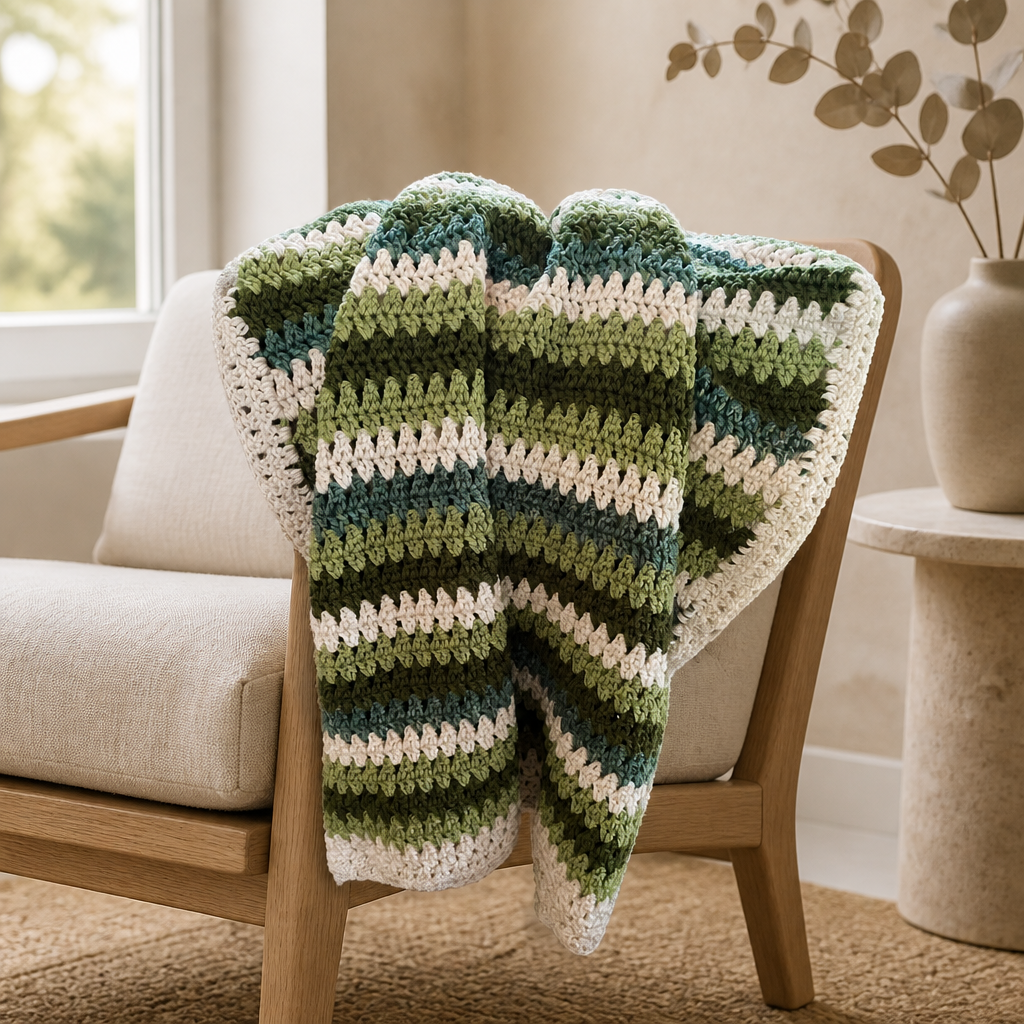 Mod Granny Baby Blanket
