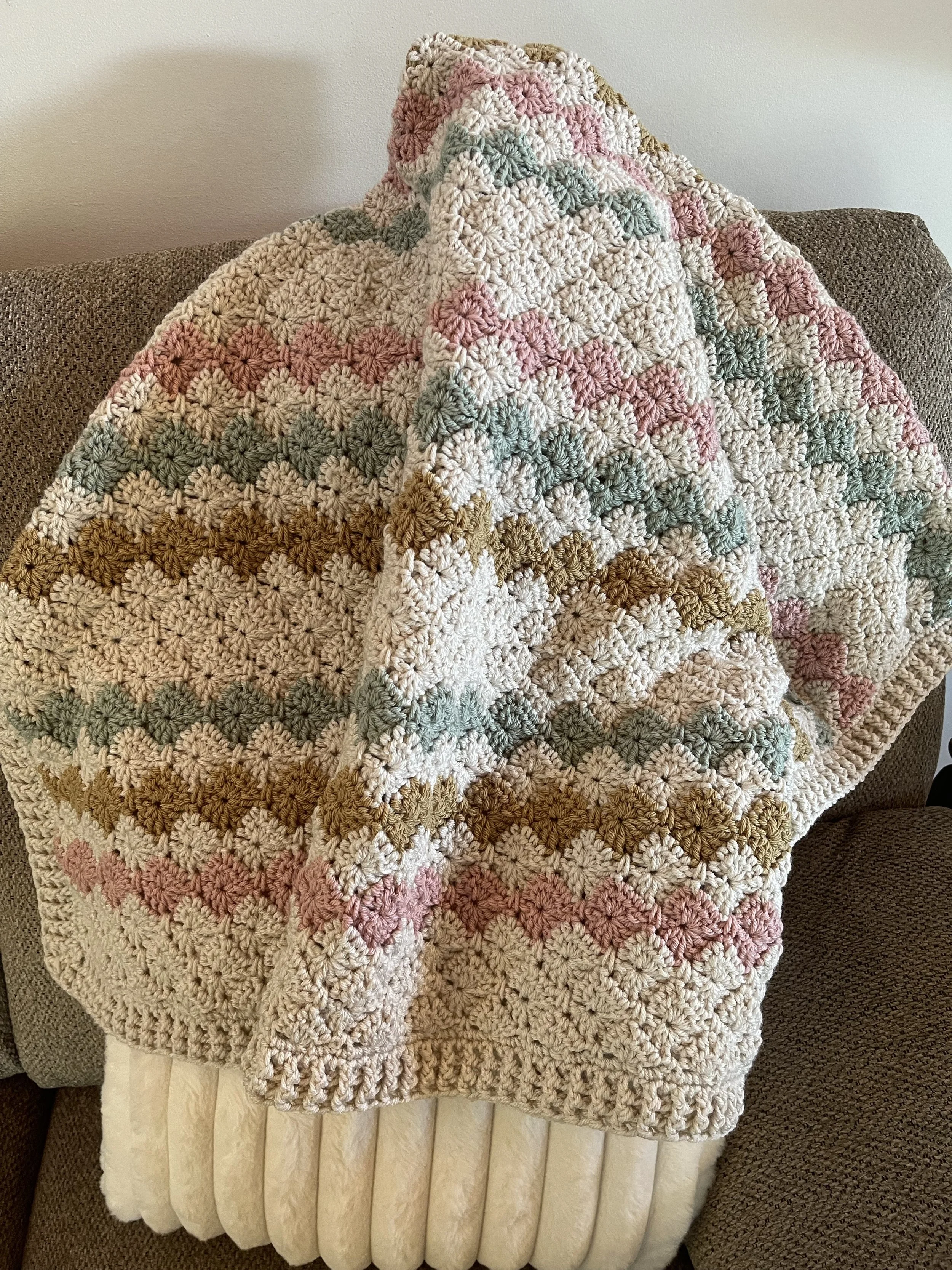 Harlequin Baby Blanket
