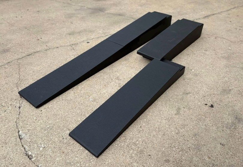 Got a big batch of Tow ramps on the way!!

Pre orders will be available soon. 

74&rdquo; split sets, 42&rdquo; compact sets and Non Split tow ramps!