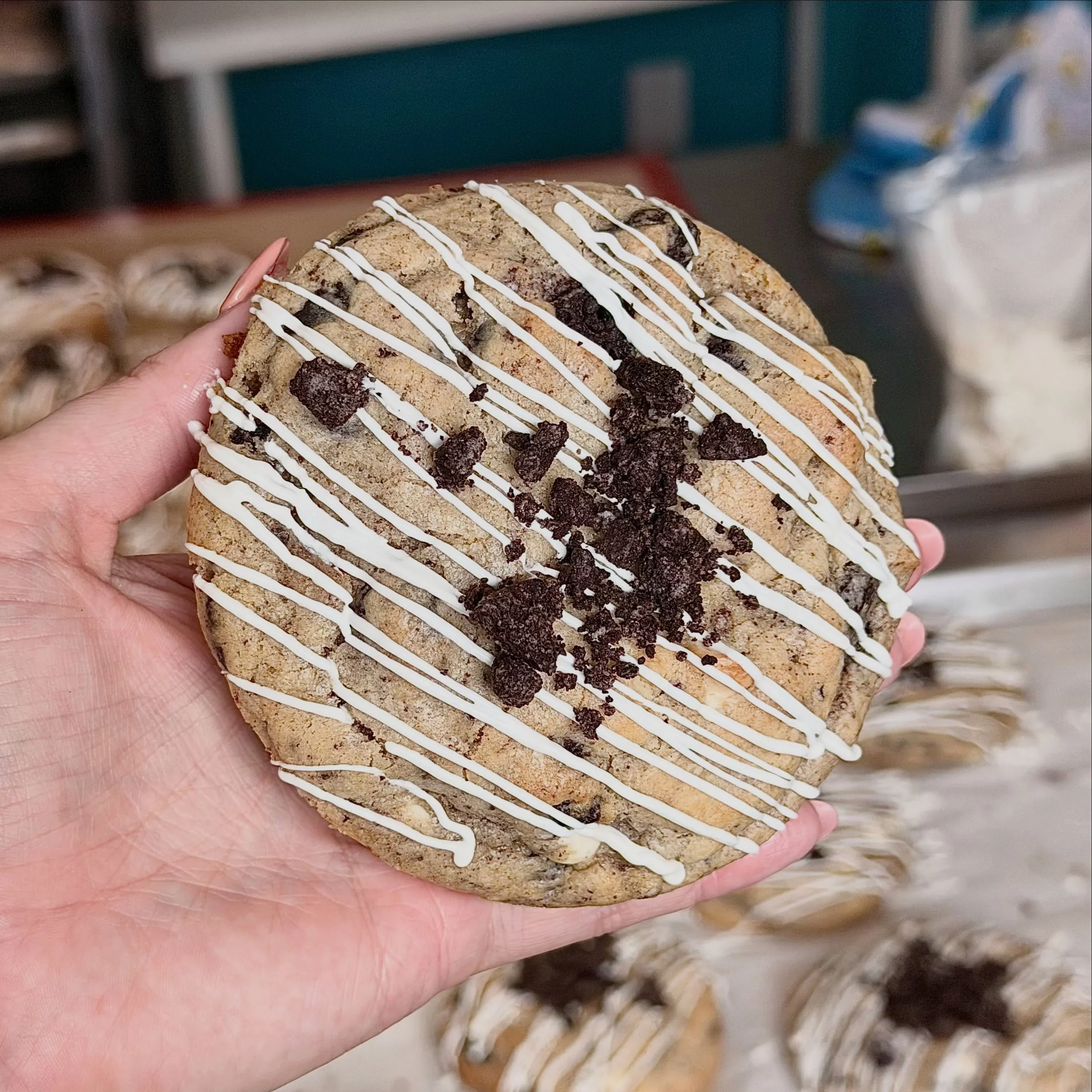 Did someone request fresh bakery cookies at District Square?? We will be at @district_square_food tonight for Music bingo!