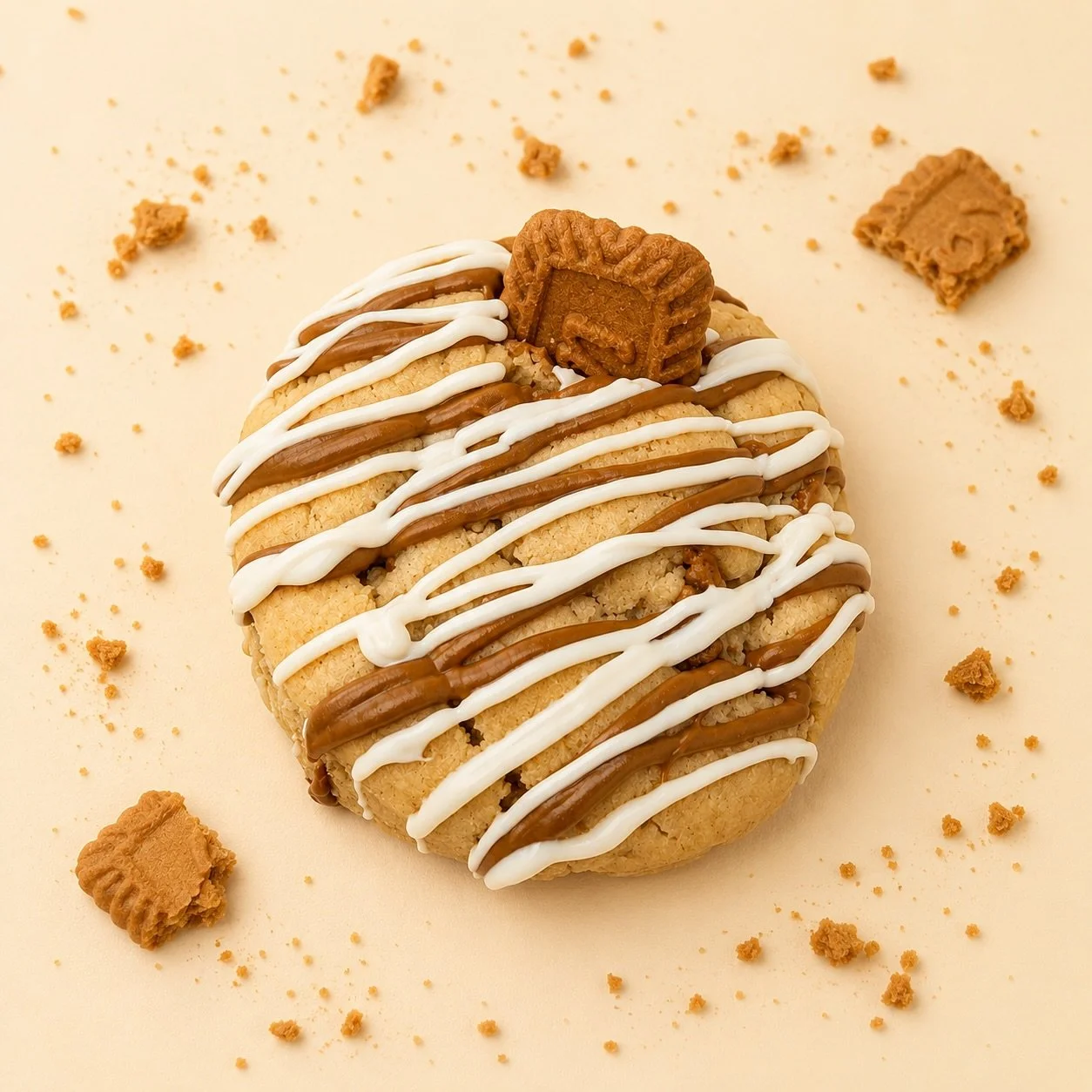 COOKIE BUTTER IS LIVE!! Get yours now on the website for free local pickup or shipped direct to you! There&rsquo;s only 10 left!! Bonus if you spend $25 or more shipping is FREE! 
Meet your new obsession. This massive bakery-style cookie (half a poun