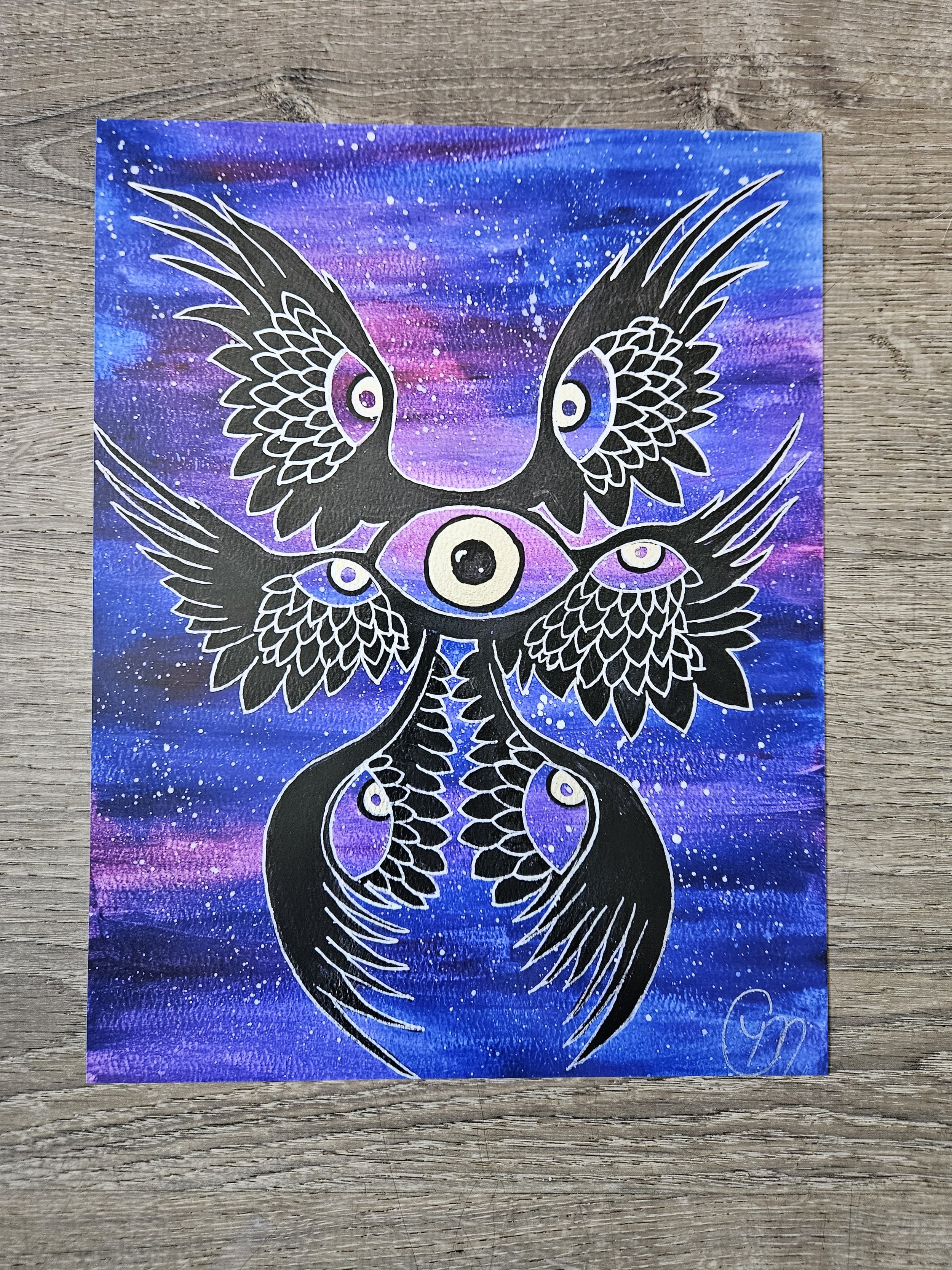 Galaxy Seraphim - Giclee Print