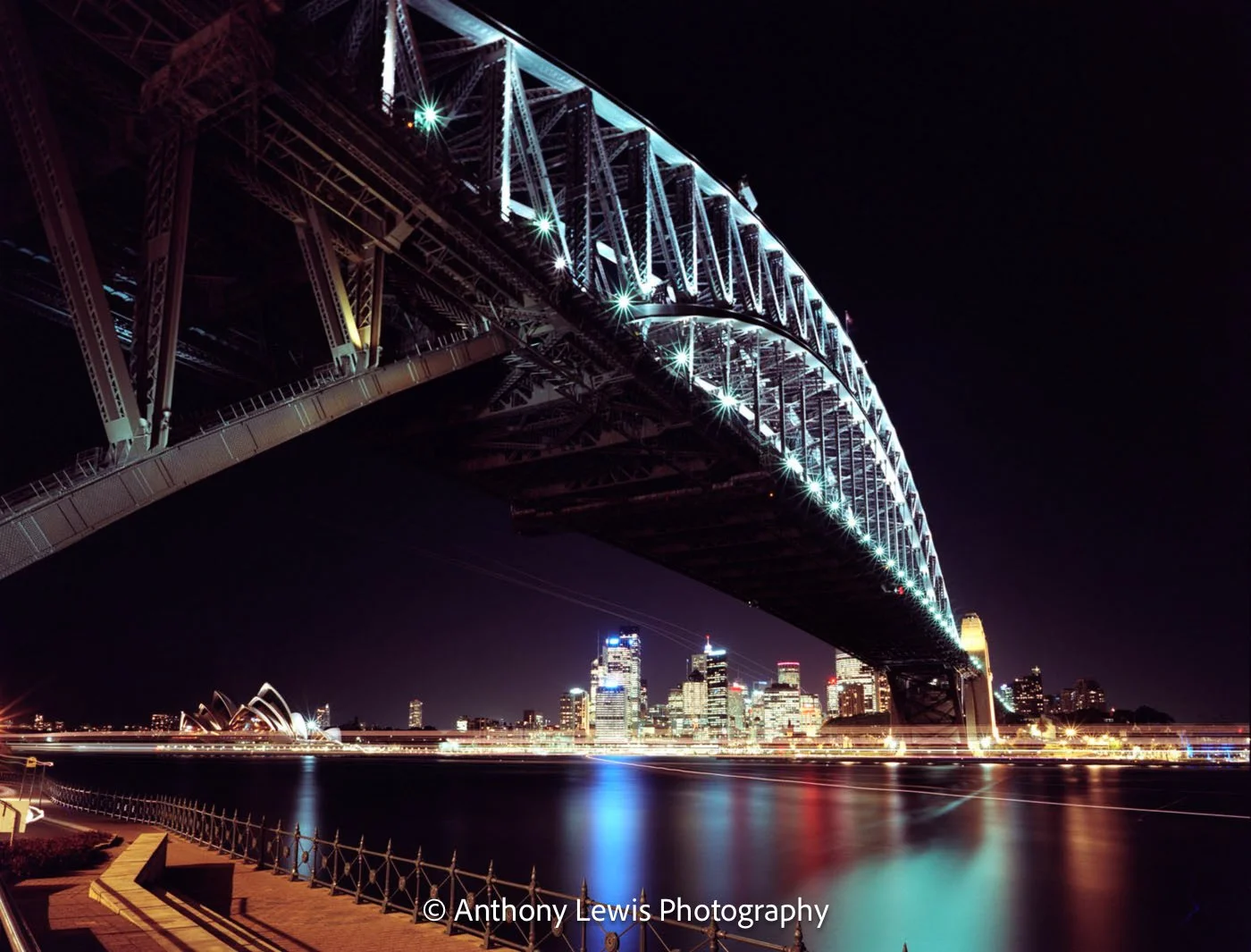 Sydney Harbour Bridge (Kodak Portra film)