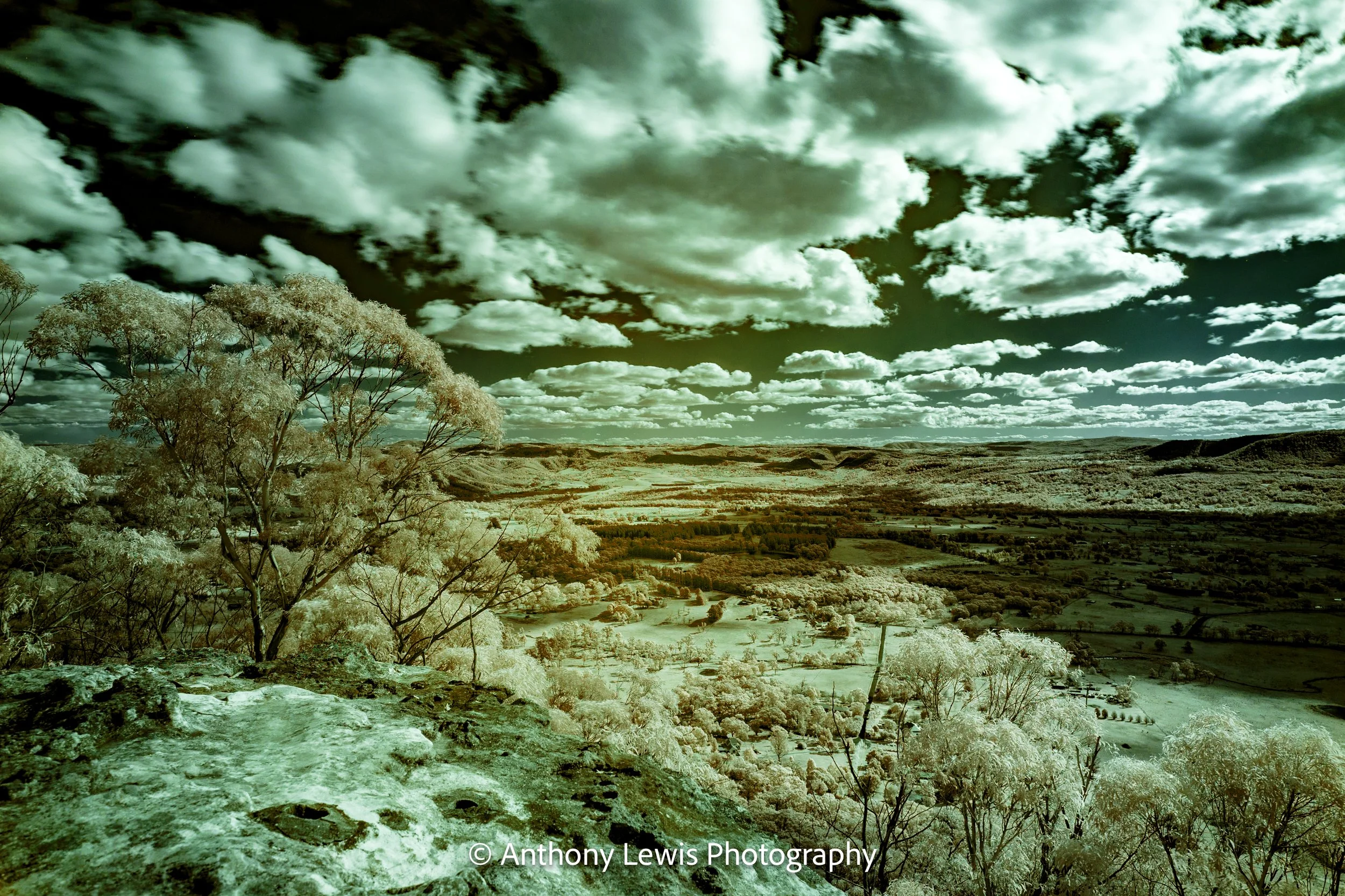 Clouds and Landscape IR, l
