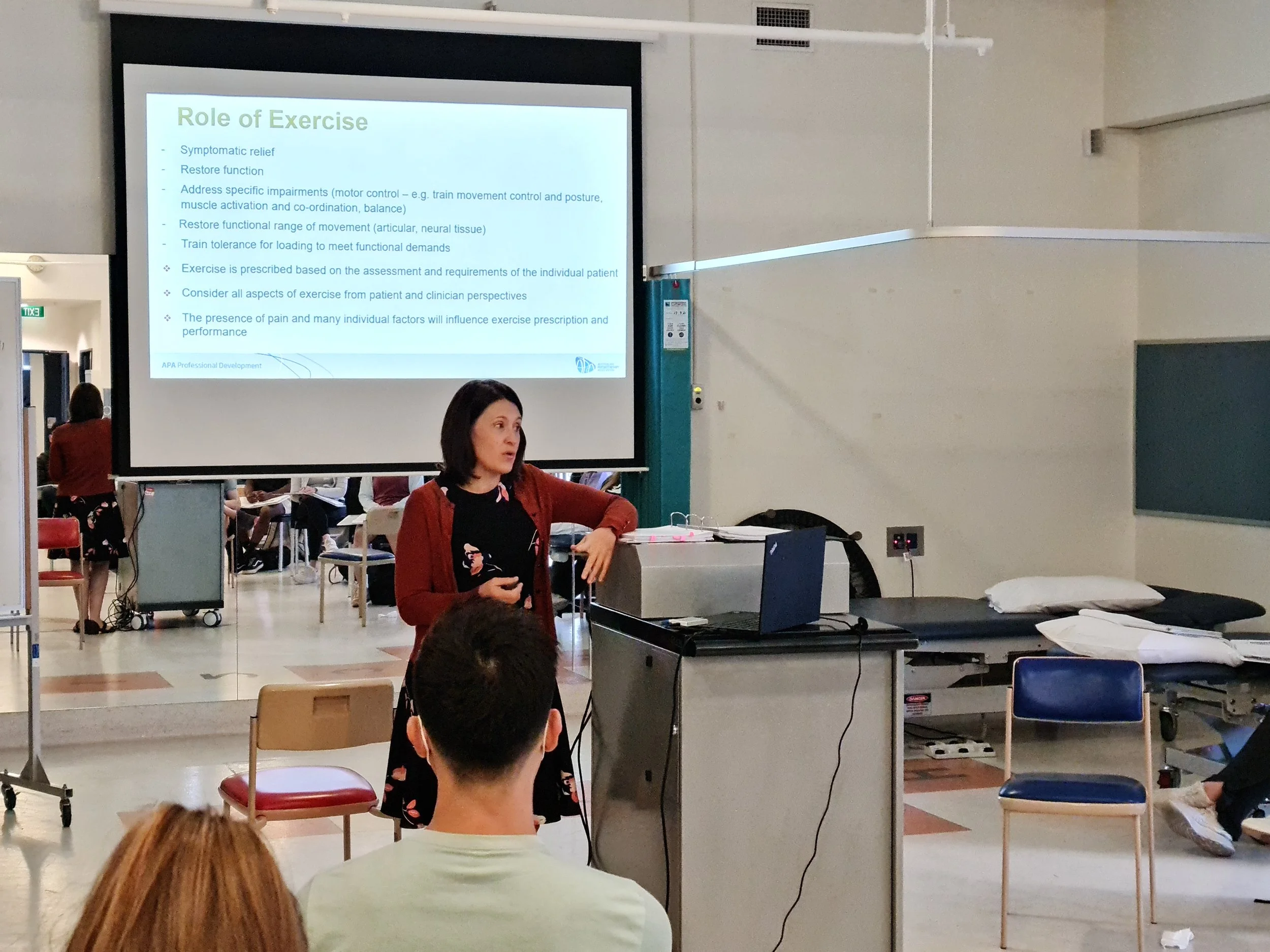 Presenting the Australian Physiotherapy Association's Spinal Course (Lumbar)