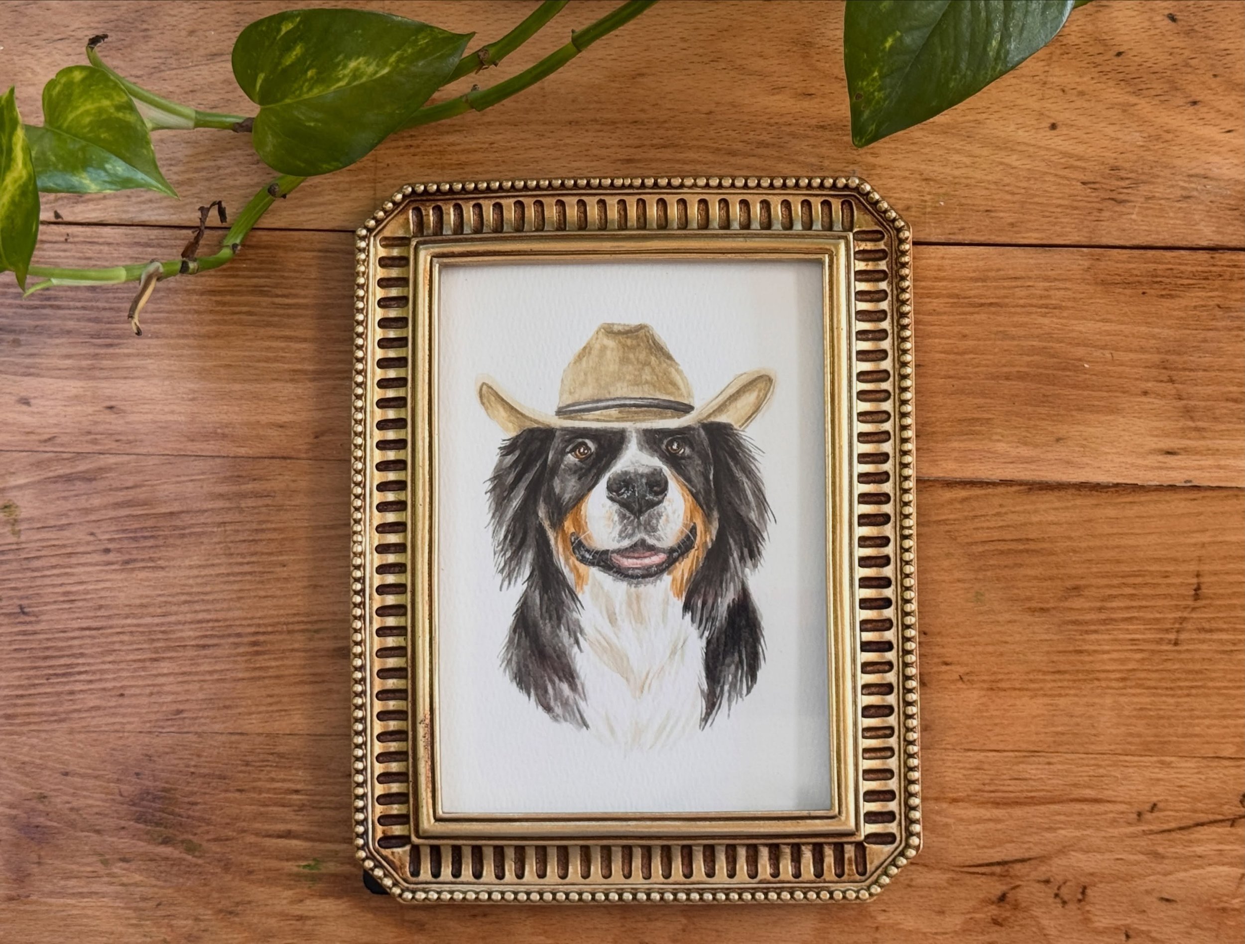 Petition for all dog portraits to feature a cowboy hat&hellip;🌾✍🏻