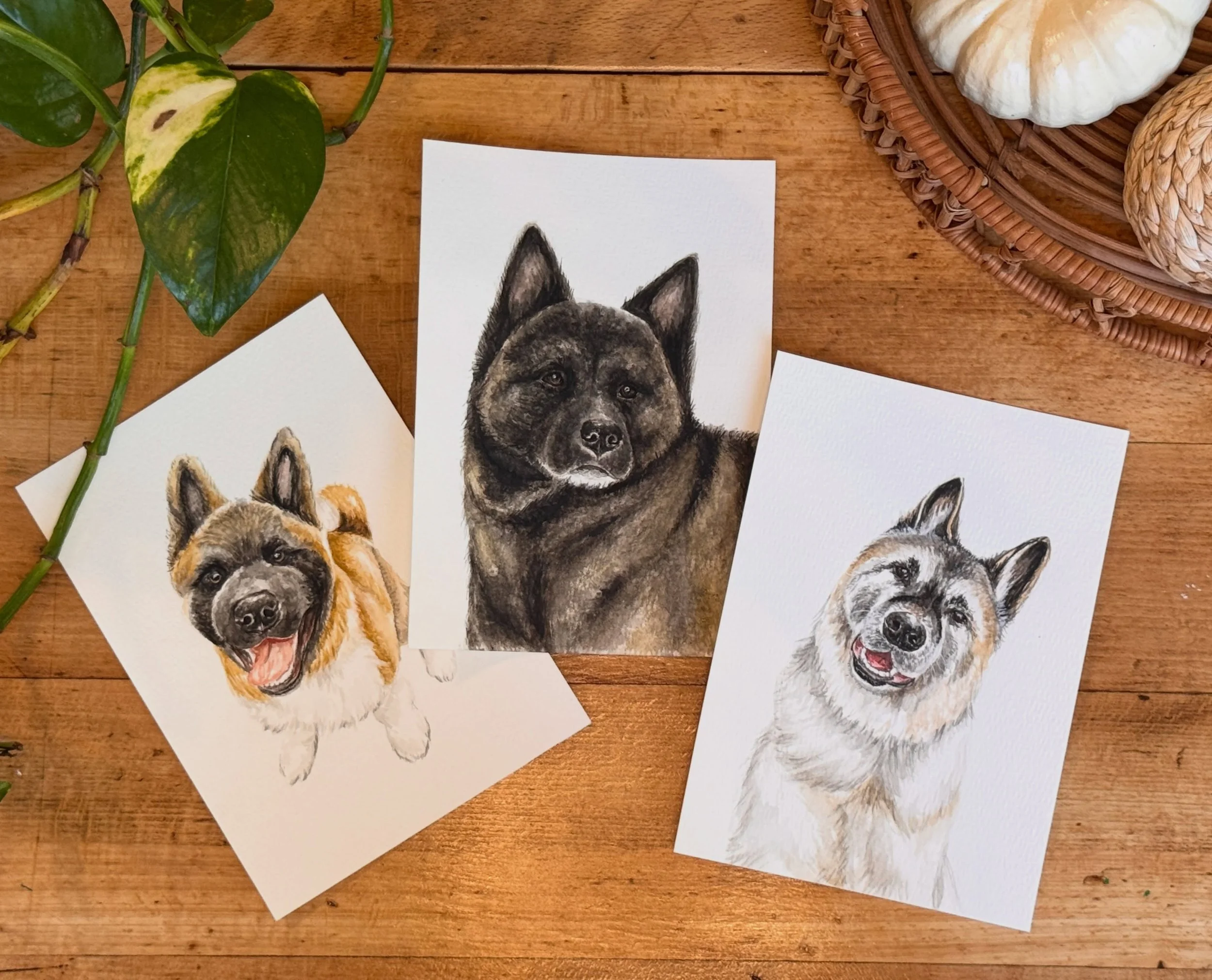Three sweet puppies with so many sweet memories.🫶🏻

I always love hearing the stories behind these commissions and the opportunity to bring them to life. 🤍