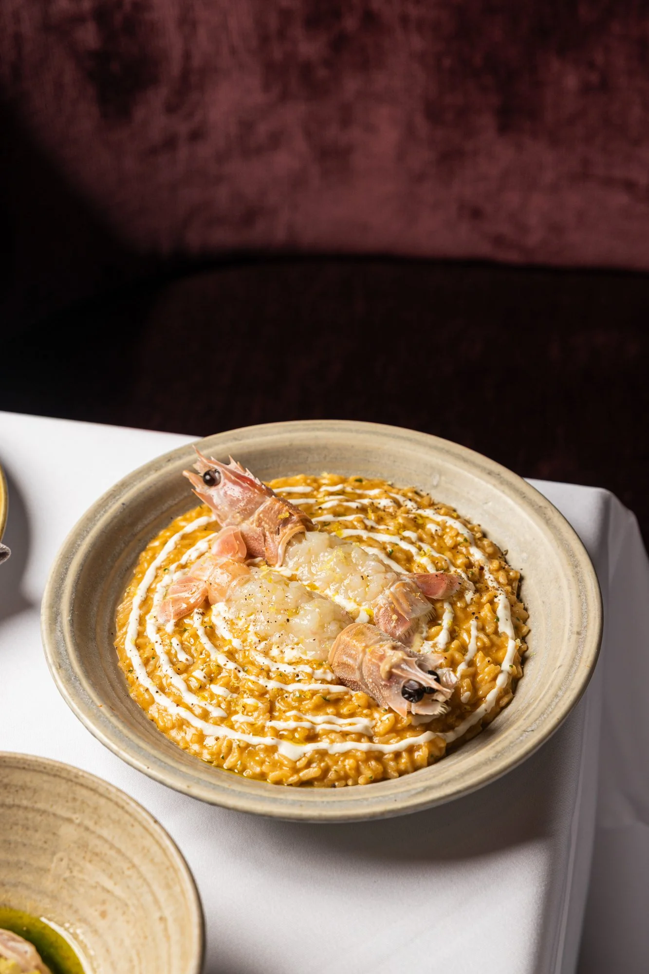 photo of Risotto Scampi for 2 at Bar Conte Sydney CBD - Carnaroli Rice, Raw Scampi, Stracciatella di Bufala