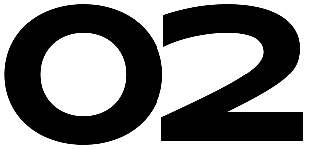 The number "02"
