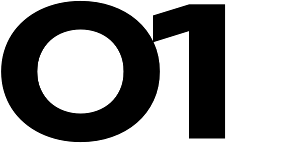 The number "01"
