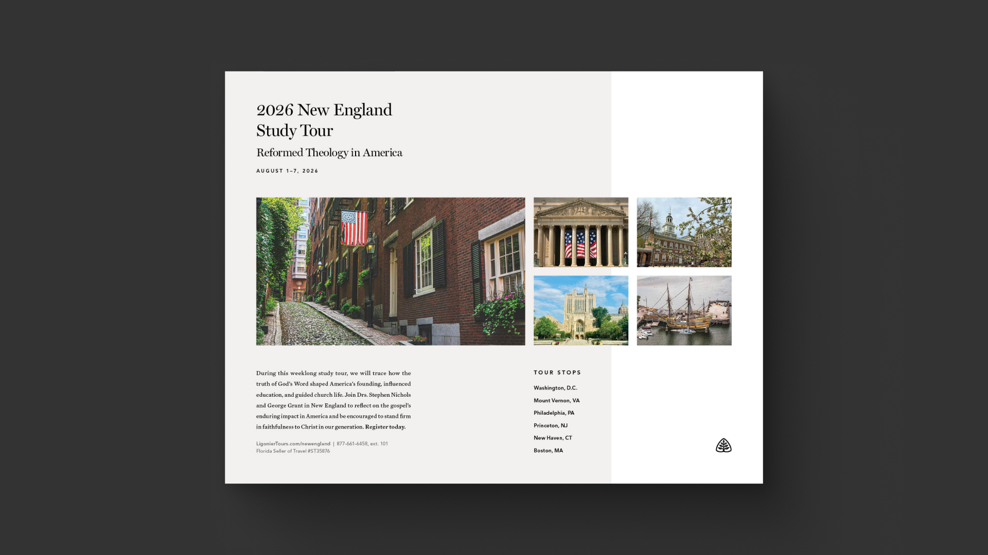 Ligonier Tours Ad