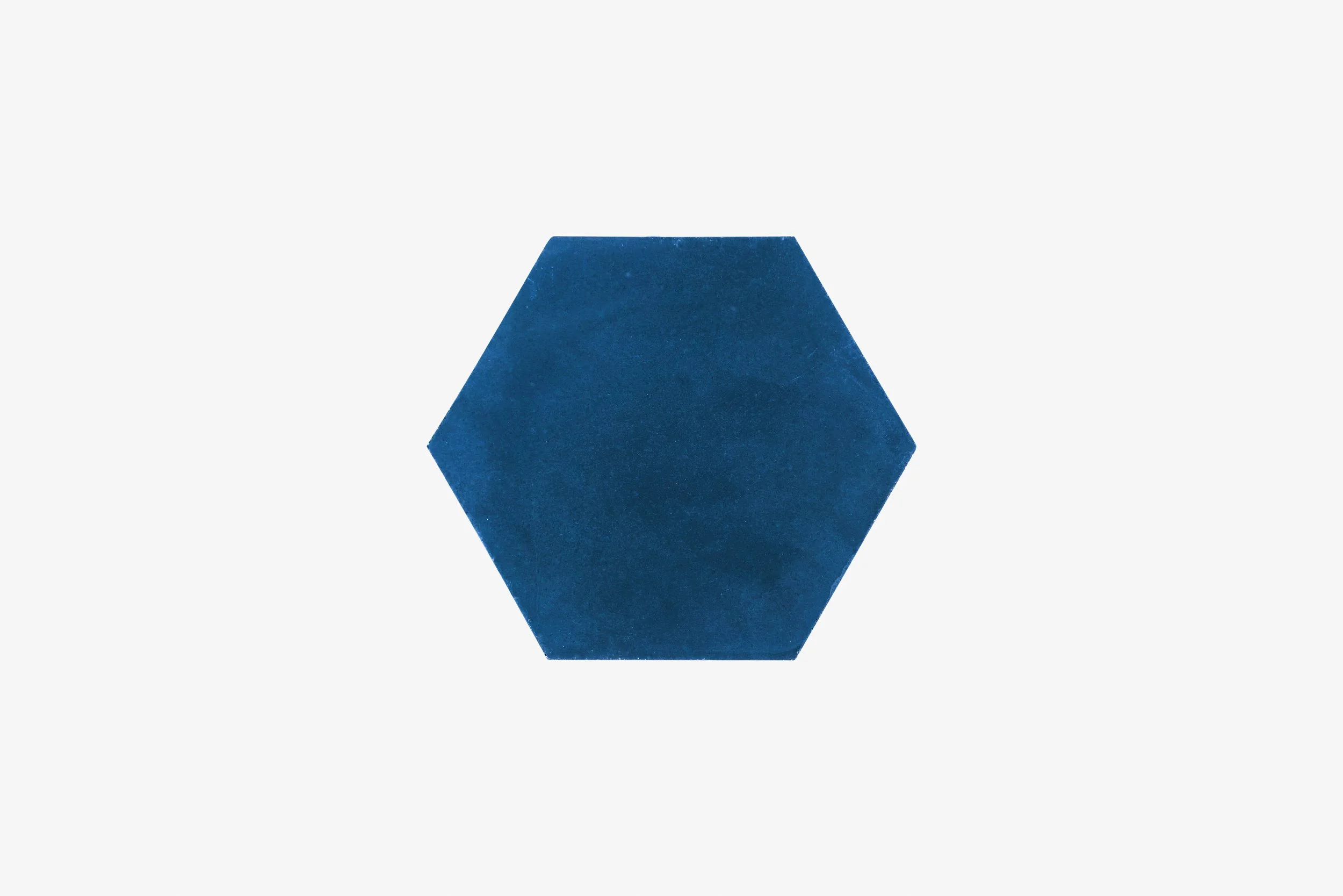 SOLID HEXAGON - 8" x 8"