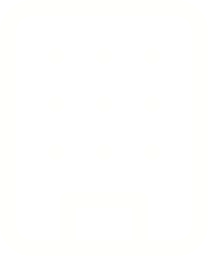 A black domino tile with white dots arranged in a pattern.
