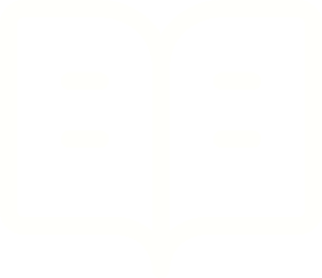 Open book with blank pages