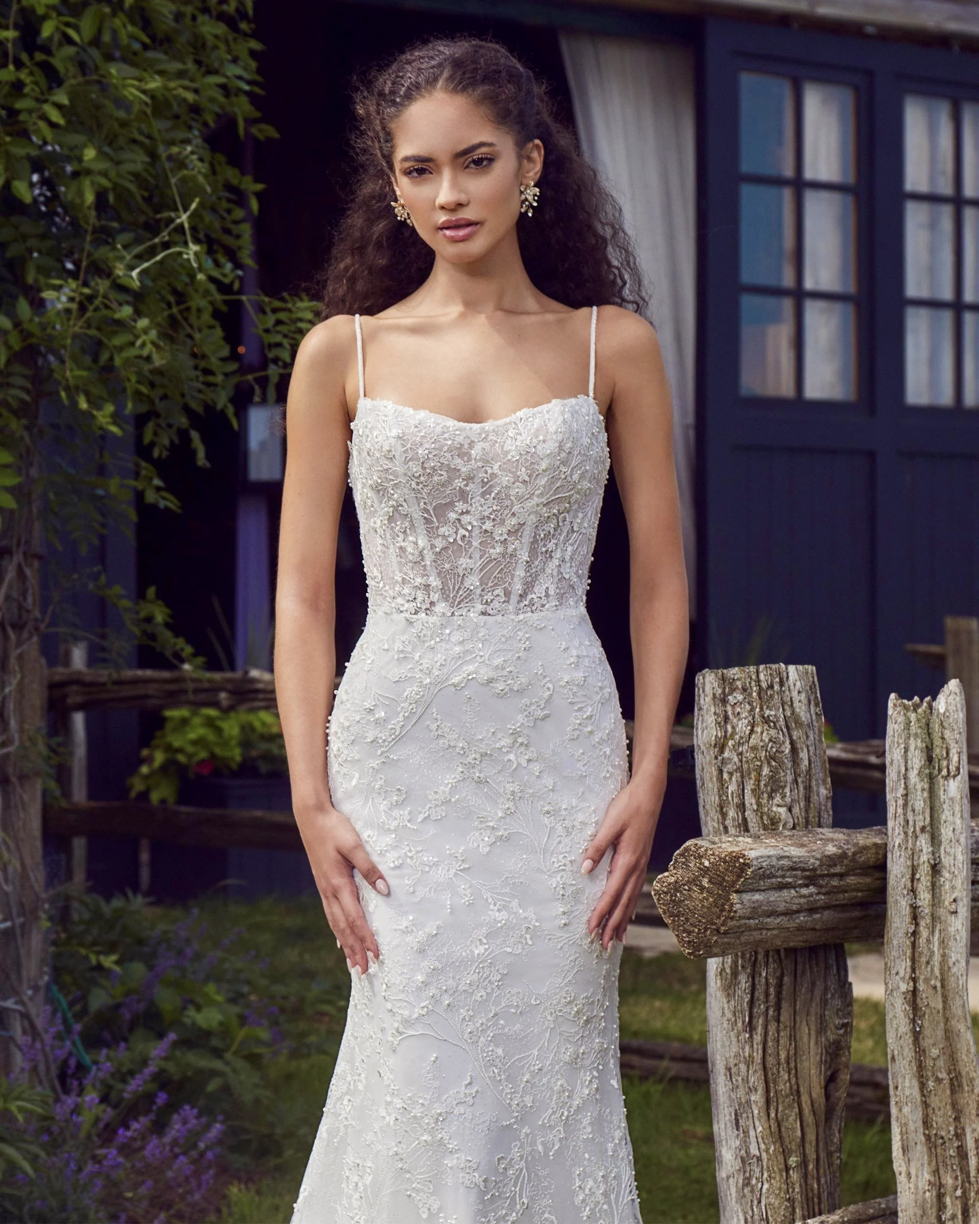 LA24102-Fitted Beaded Wedding Dress with Open Back and Sheath Silhouette3.jpeg