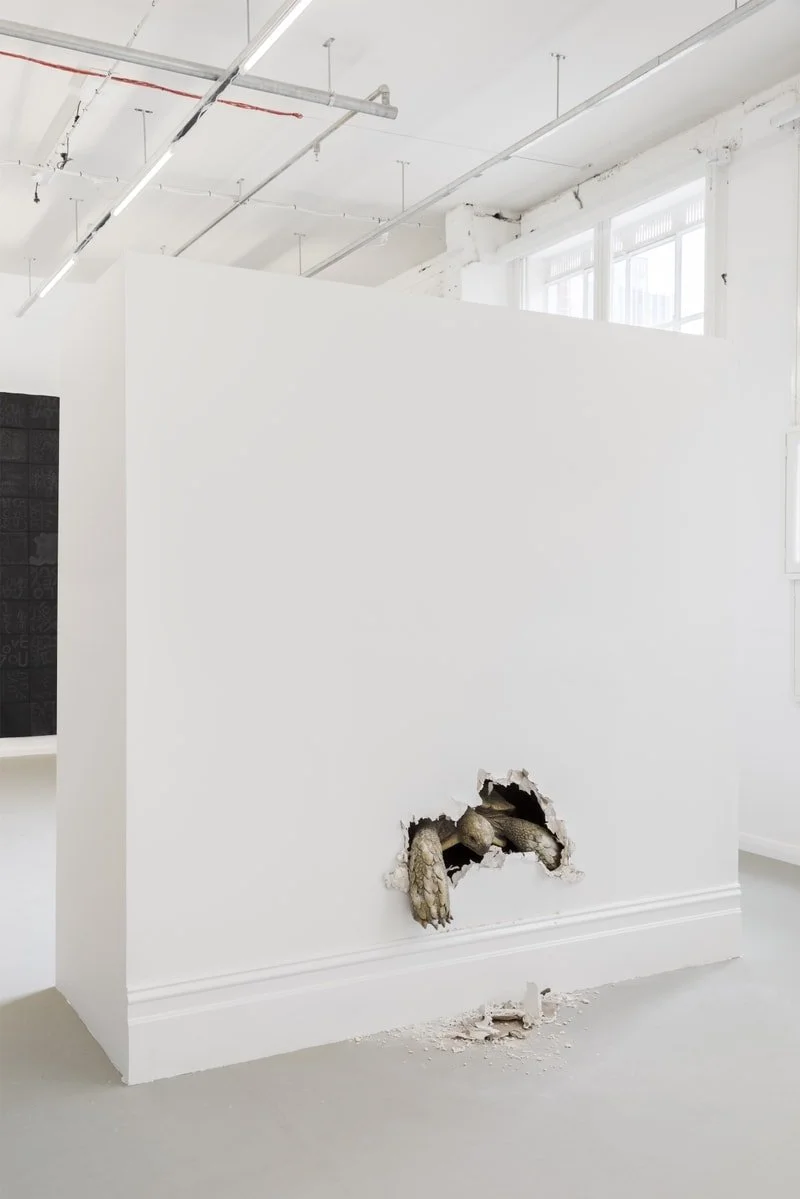 Liam Denny, The Hermit, 2021, Polyurthane resin, paint, gyprock plaster, wood.  3.jpeg