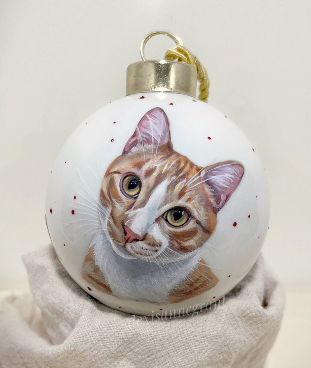 Pet Portrait Ornament