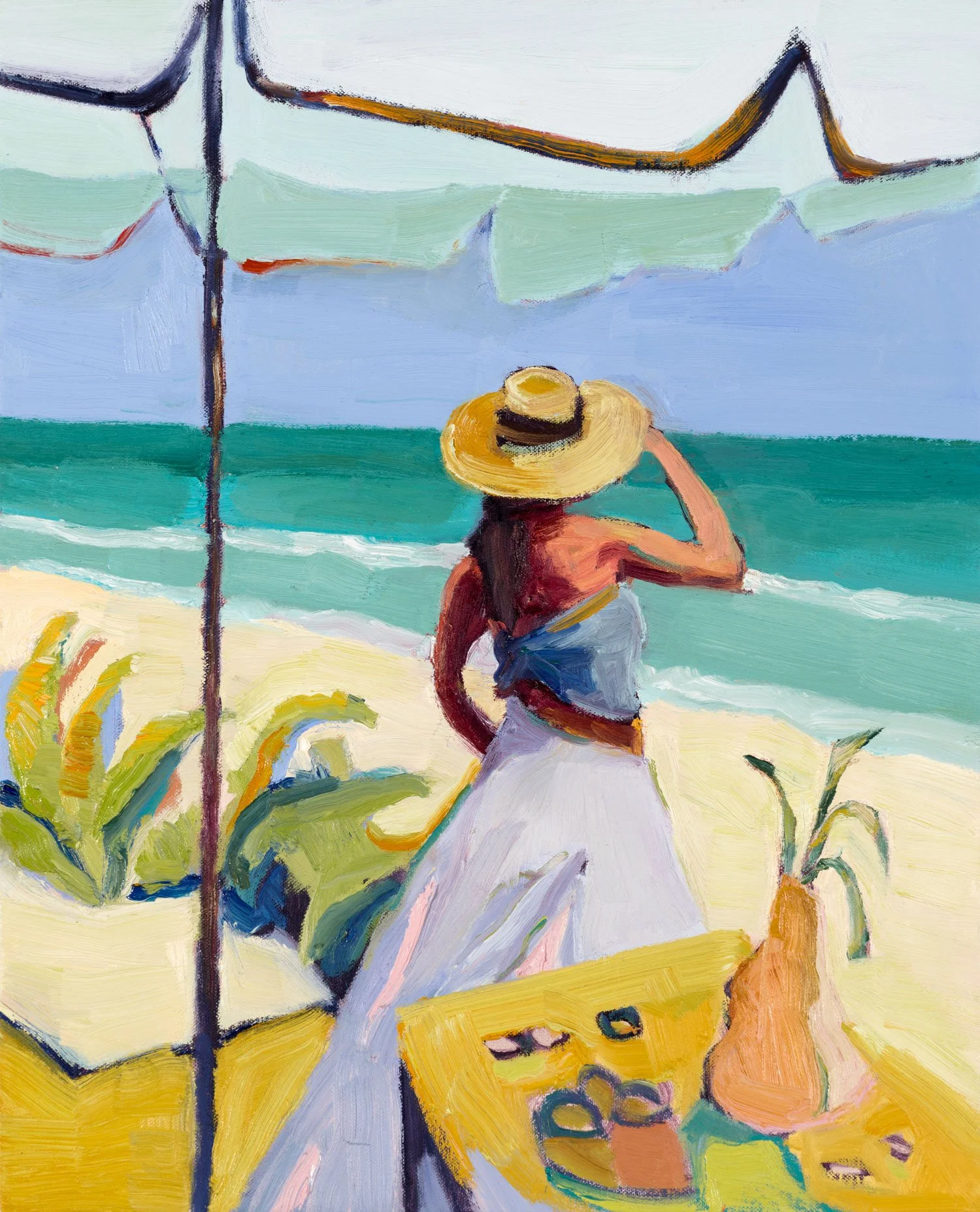 Looking Out
Oil on canvas, 20 x 16 in