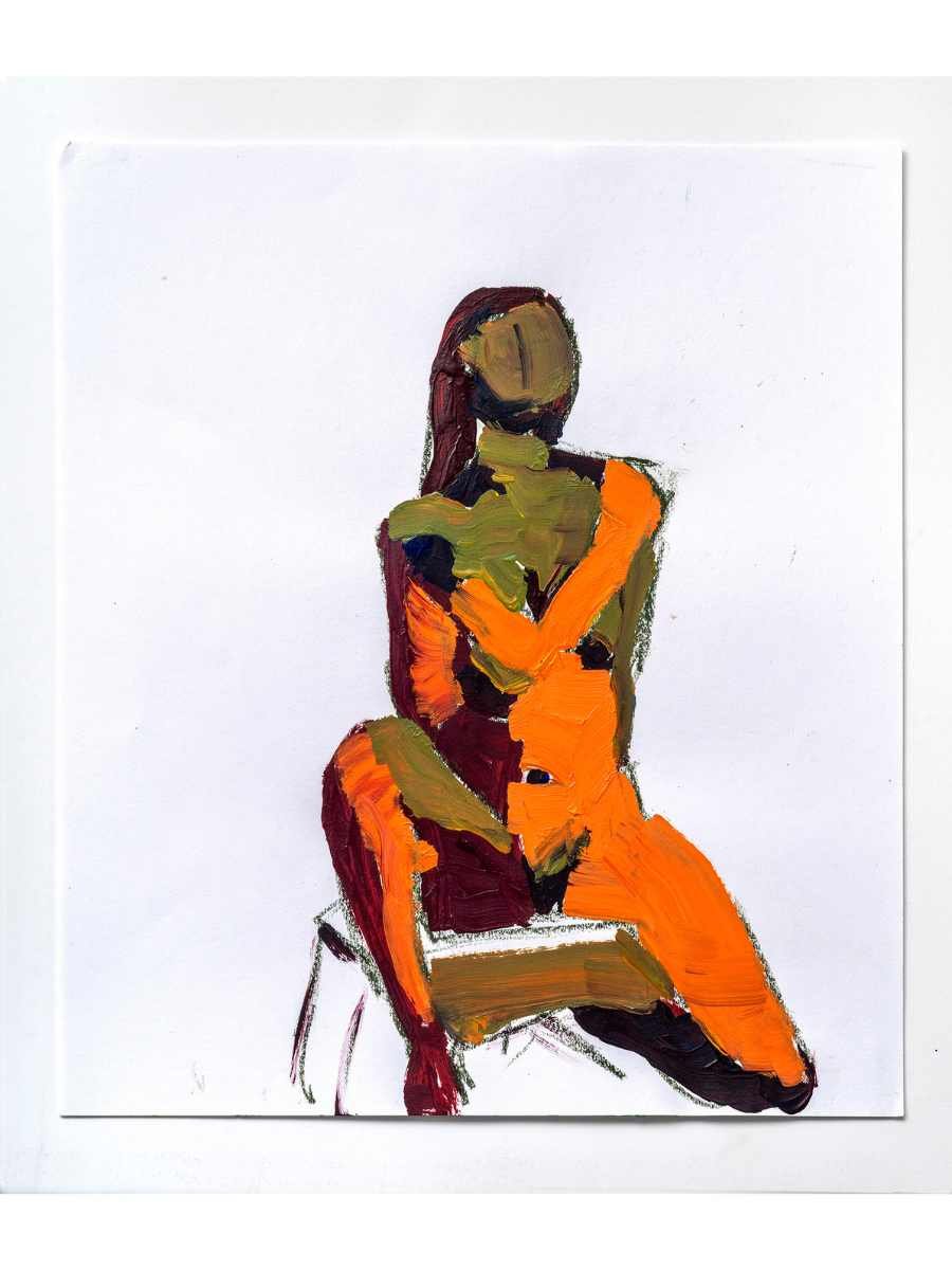 Gesture I
Mixed media on paper