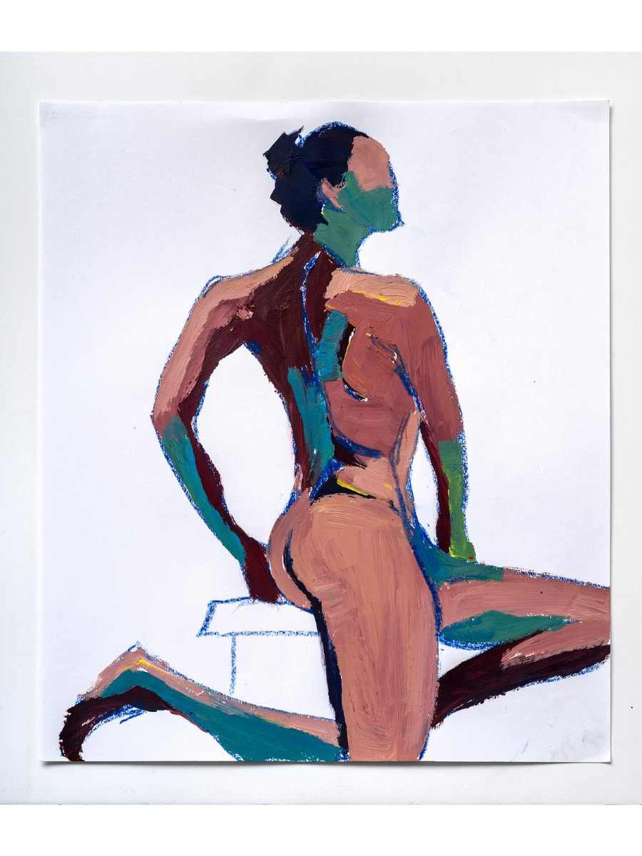 Gesture III
Mixed media on paper