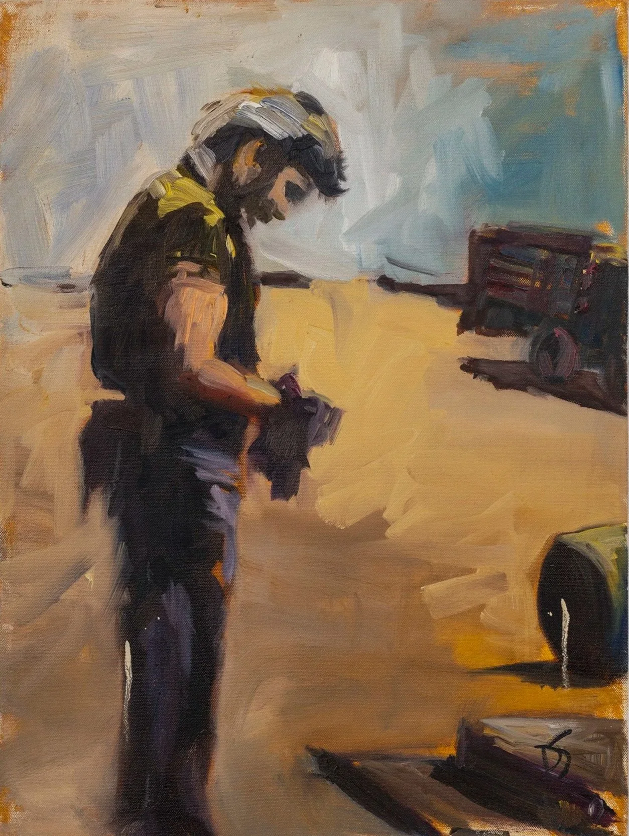 Desert Heat
Oil on canvas, 24 x 18 in