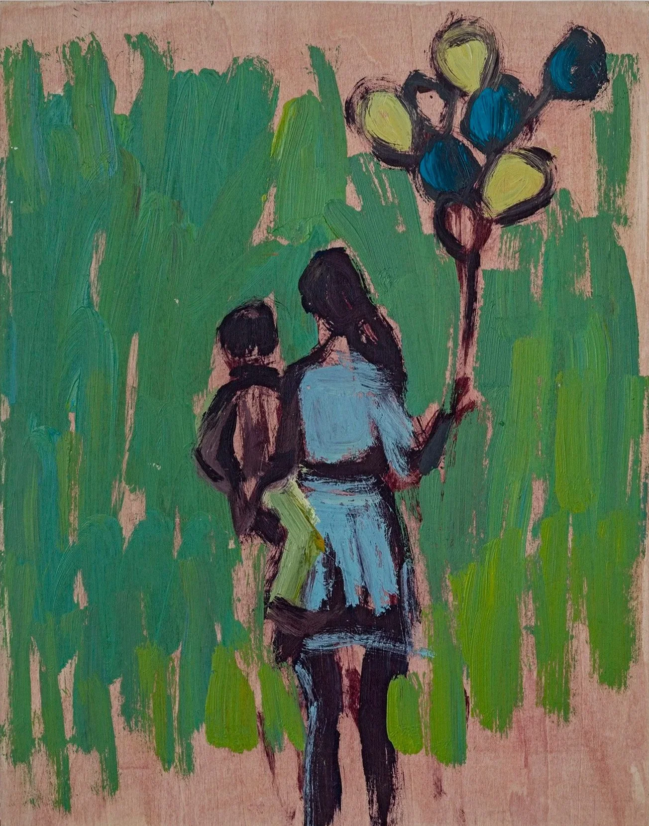 Love 
Oil on canvas, 14 x 11 in