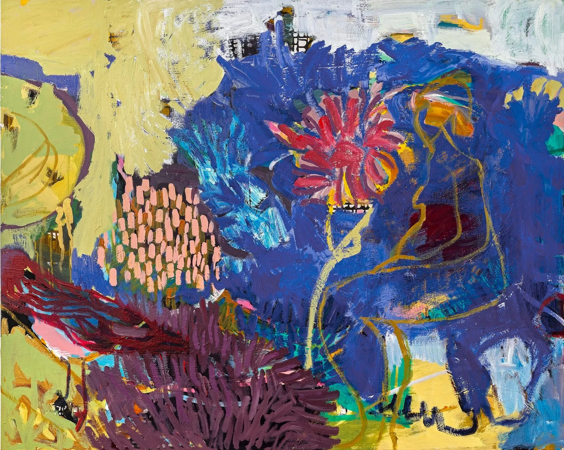 Rebirth
Acrylic and oil on canvas, 48 x 60 in
