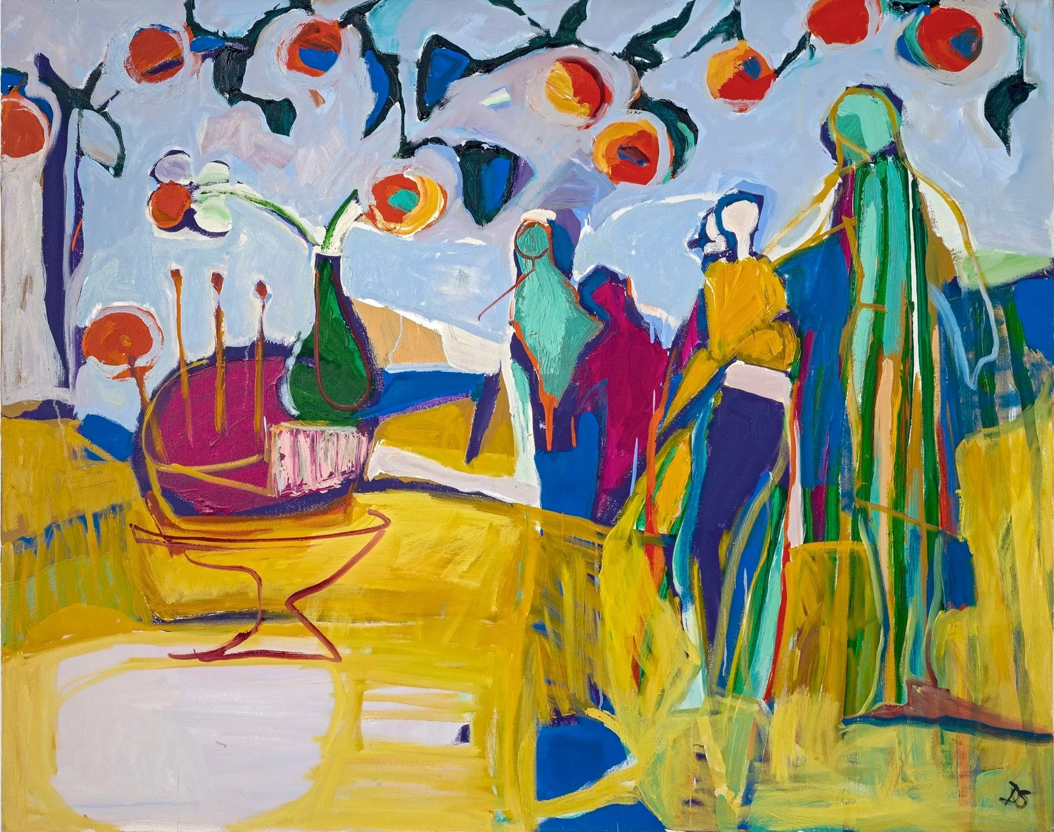Celebrate
Oil on canvas, 48 x 60 in