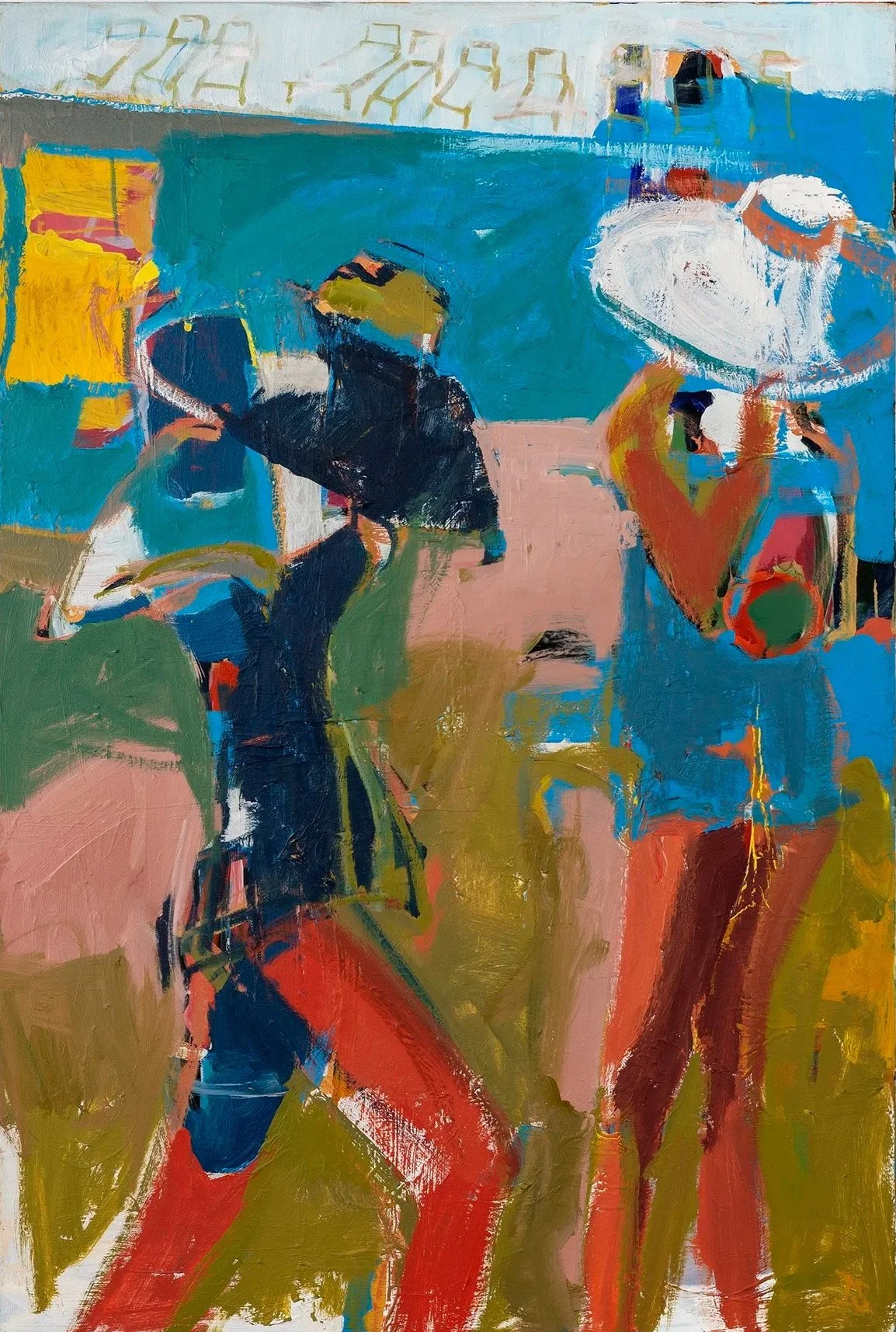 Summer
Acrylic on canvas, 60 x 40 in
[Private Collection]