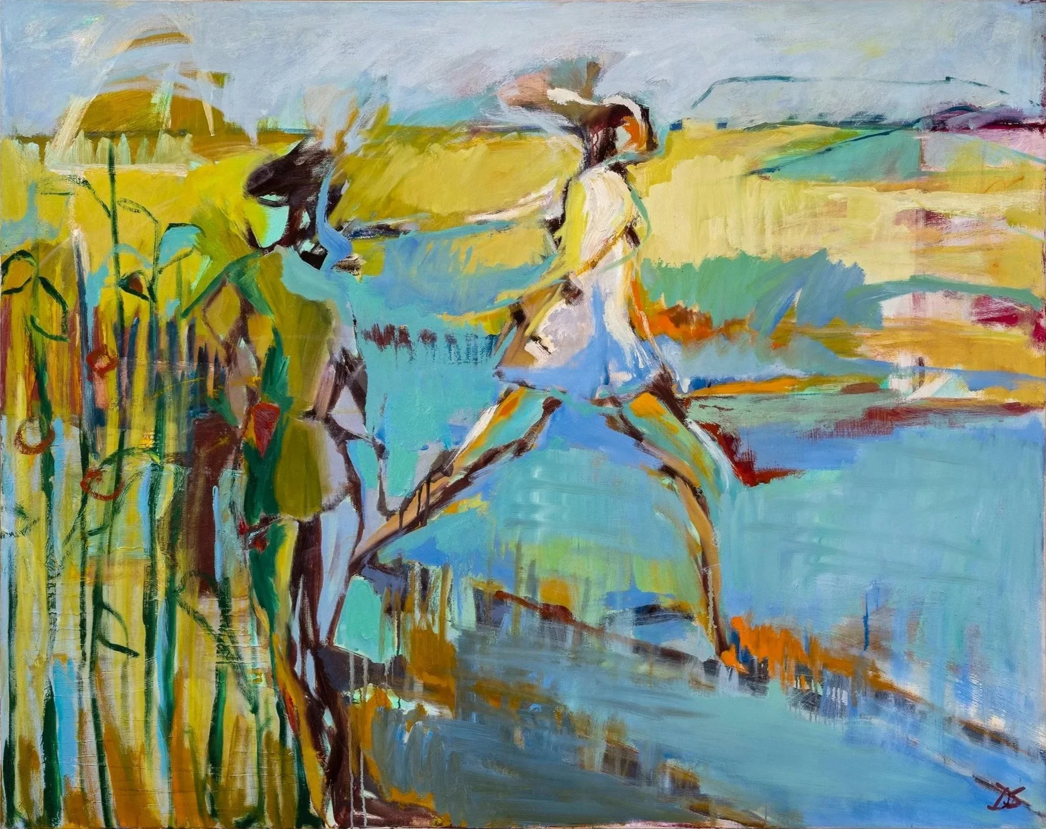 Your Own Way
Oil on canvas, 48 x 60 in