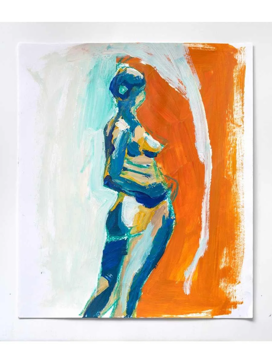 Gesture XVIII
Mixed media on paper