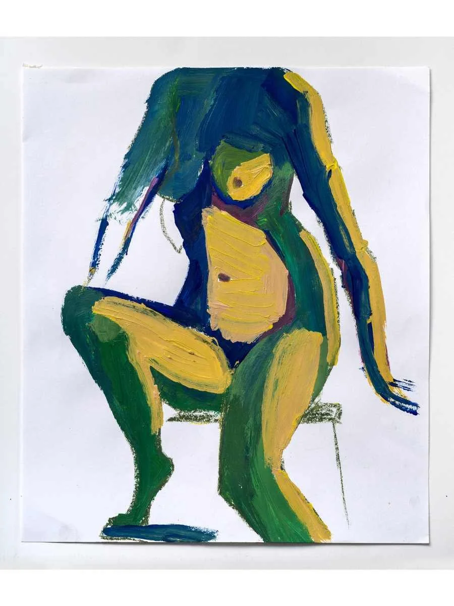 Gesture XXXVI
Mixed media on paper
