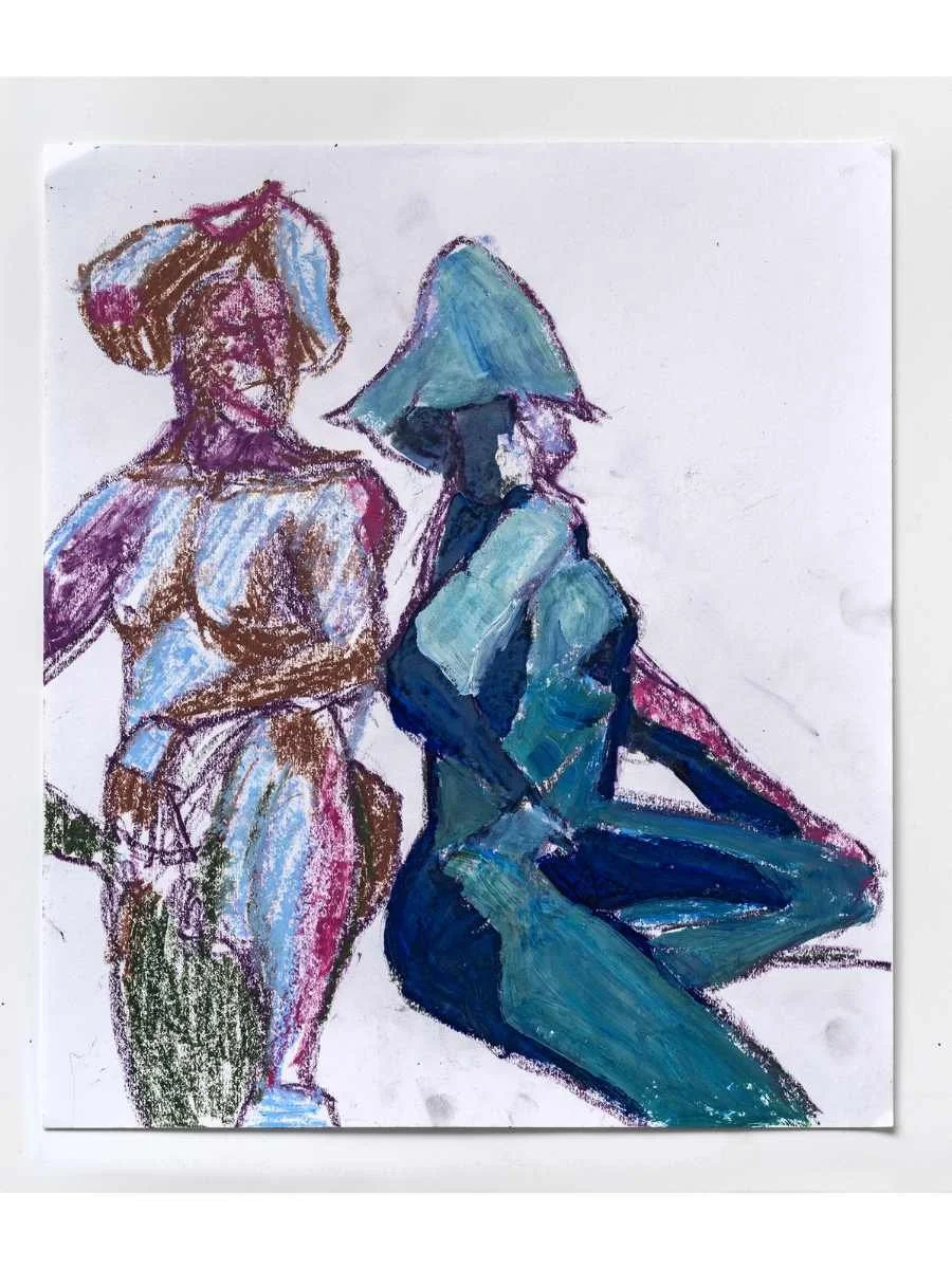 Gesture XXXIII
Mixed media on paper
