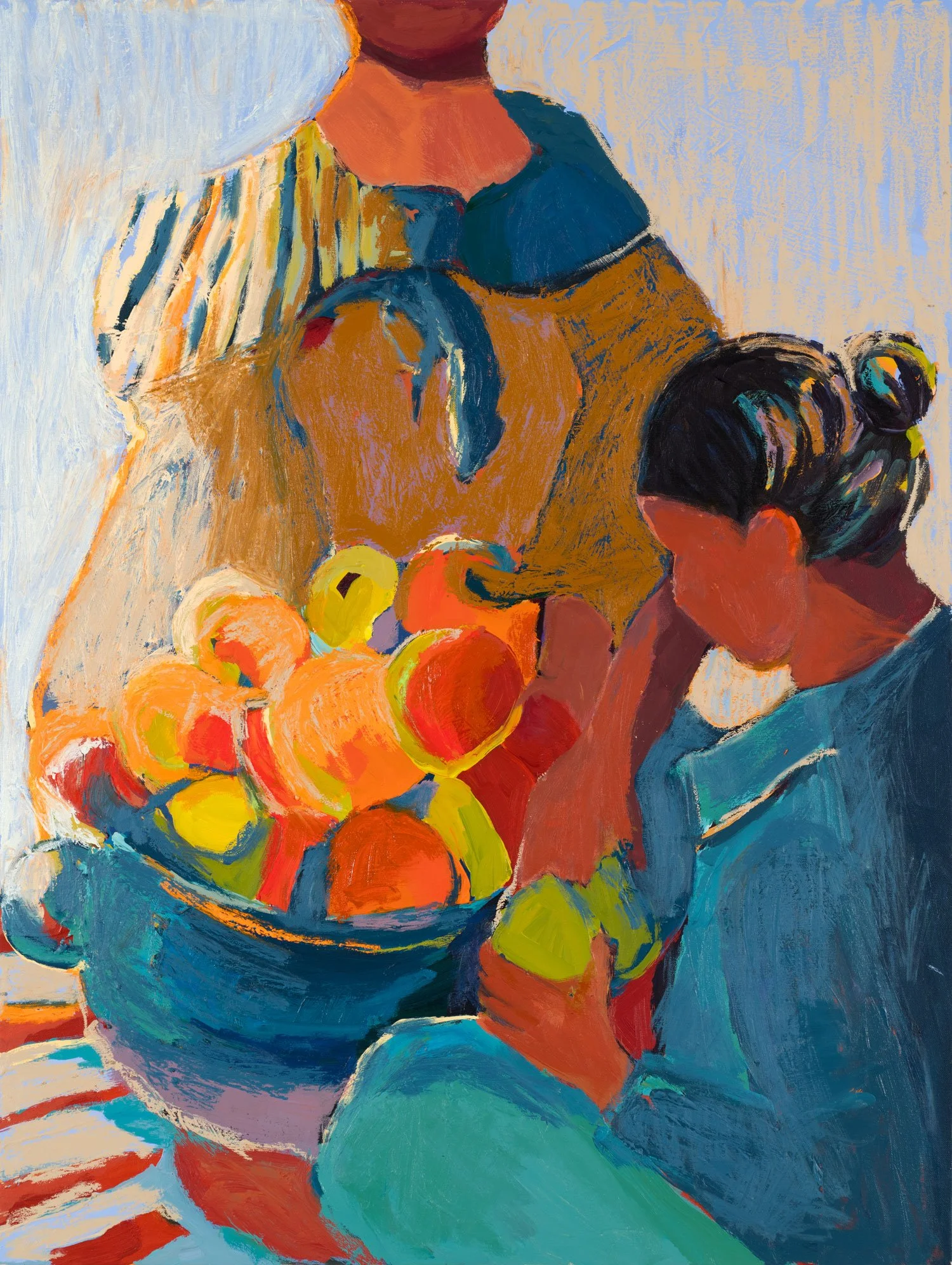Gathering together
Oil on canvas