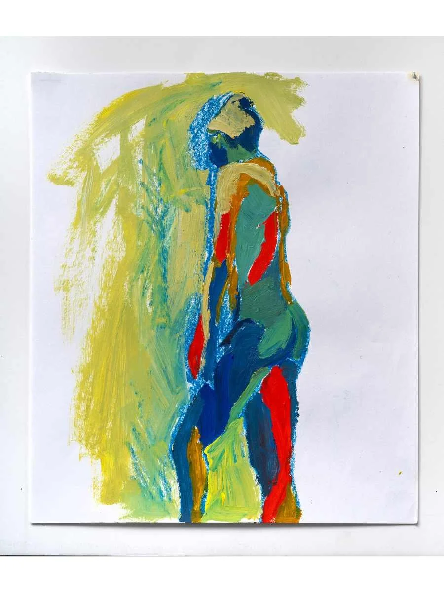 Gesture XXIII
Mixed media on paper
