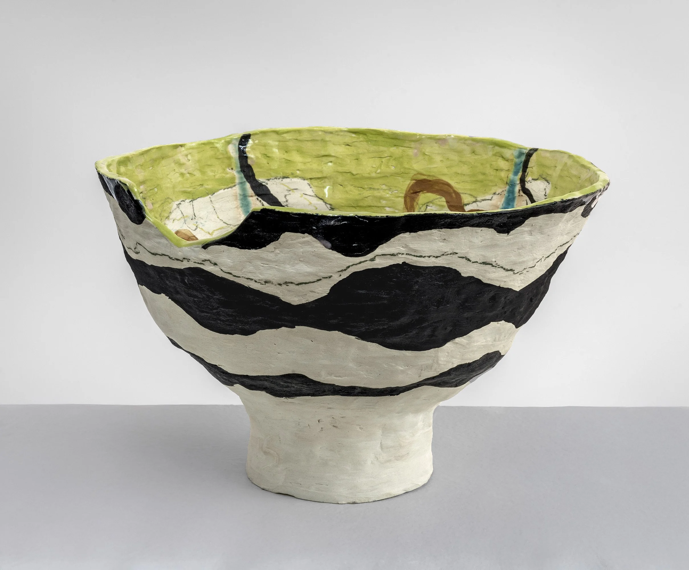 Something Moves Inside Her
Porcelain, underglazes, glazes
8 x 12 x 4.5 in