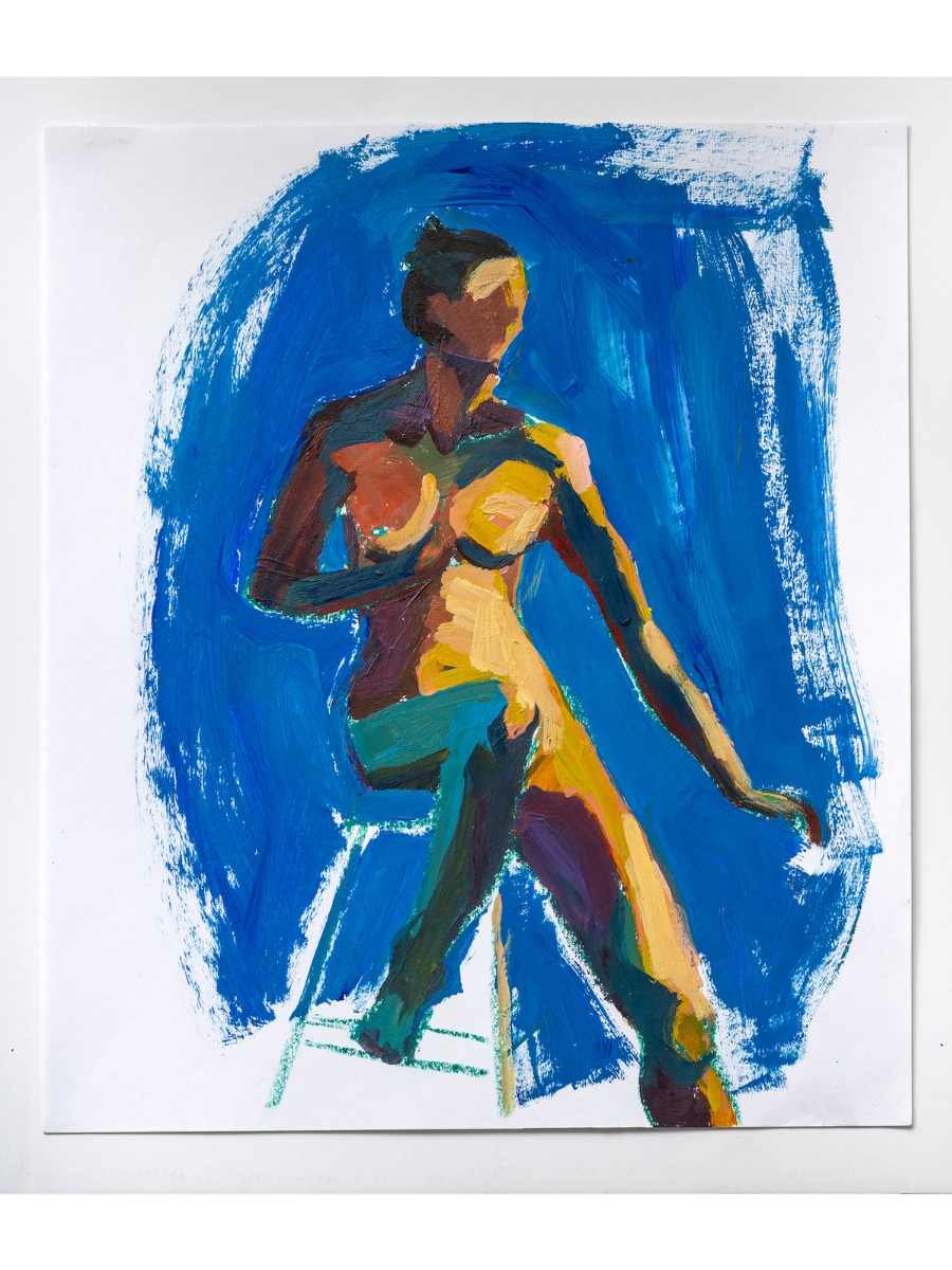 Gesture V
Mixed media on paper